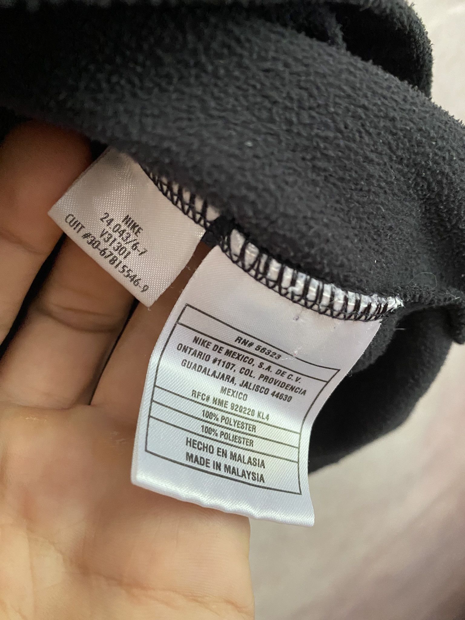 Nike × Nike ACG × Vintage Fleece Nike ACG Vintage Black Size US XL / EU 56 / 4 - 6 Thumbnail