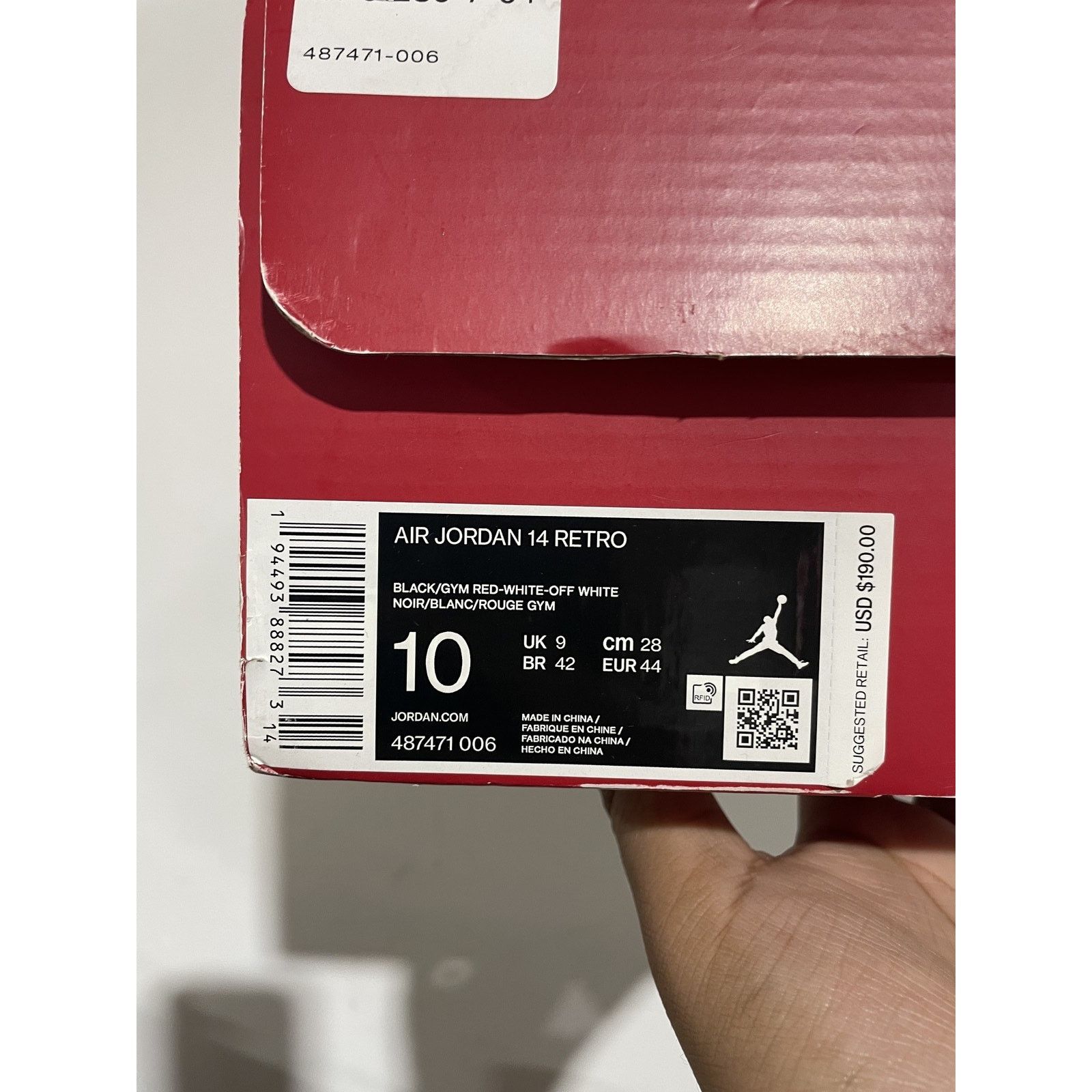 Jordan Brand JORDAN 14 TORO BRAVO SIZE 10 PREOWNED Size US 10 / EU 43 - 7 Thumbnail