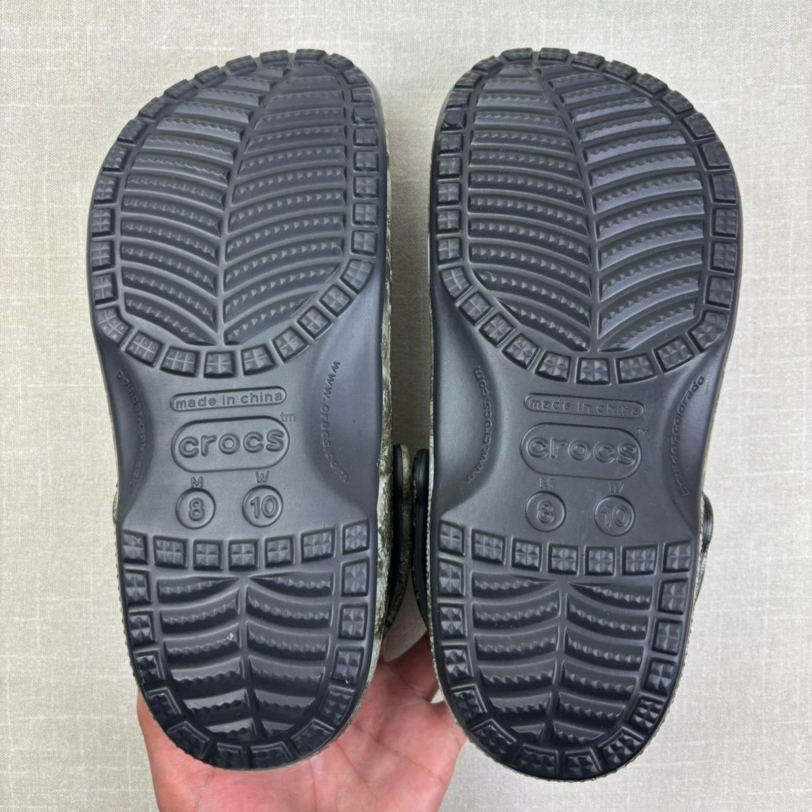 Crocs 🏕️ Realtree x Crocs Classic Clog "APX Camo" 10W Size US 10 / IT 40 - 5 Thumbnail