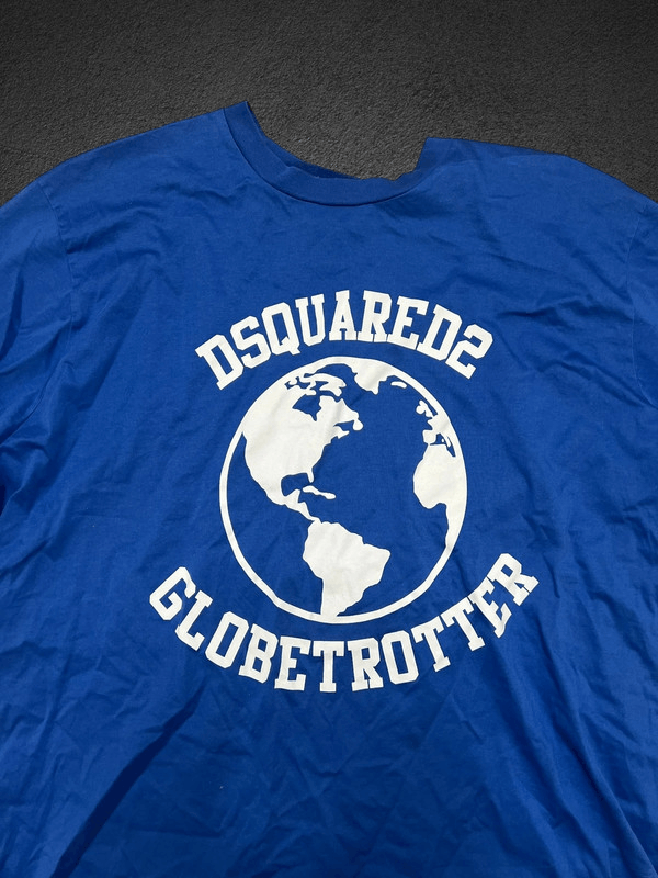 Dsquared2 Dsquared2 Globetrotter Oversized T-Shirt – Made in Italy Size US XL / EU 56 / 4 - 6 Thumbnail