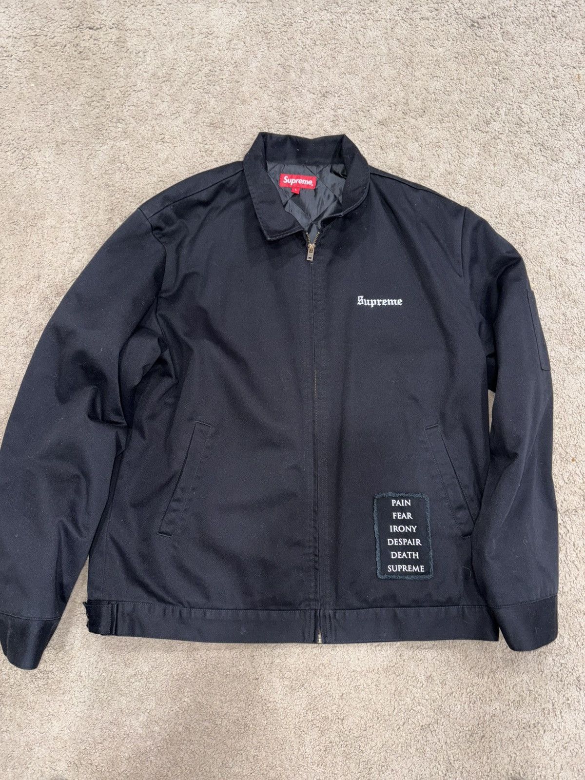 Supreme Supreme Dragon Work Jacket | Grailed