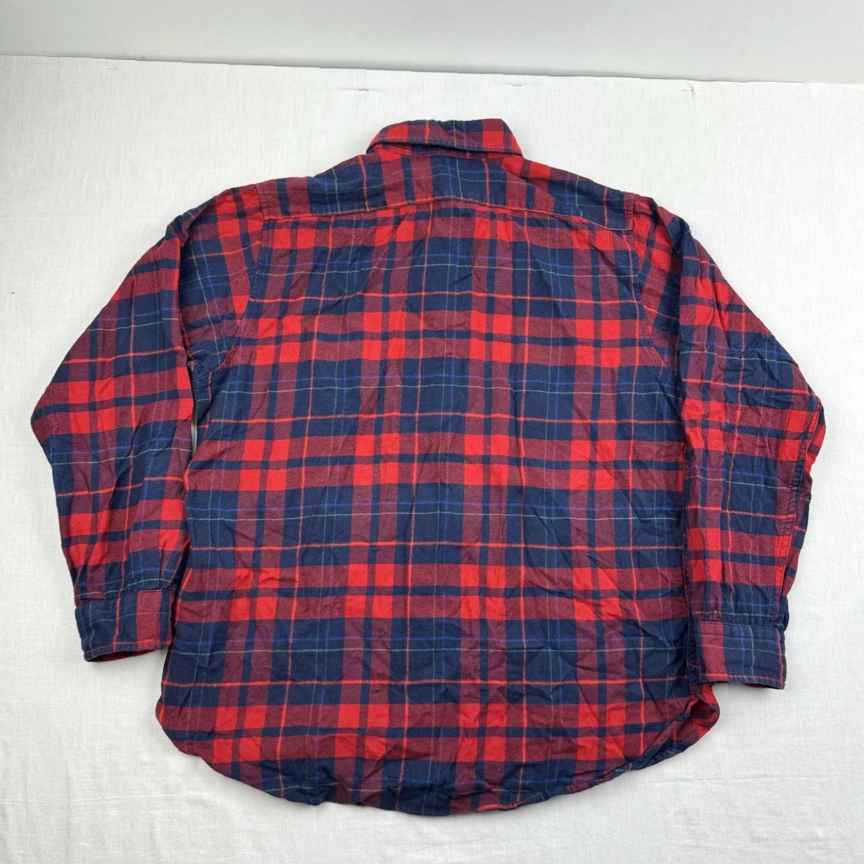 Pendleton VINTAGE Pendleton Shirt Outdoor 90s Red Plaid L Button-Up Adult Large Mens Size US L / EU 52-54 / 3 - 8 Thumbnail