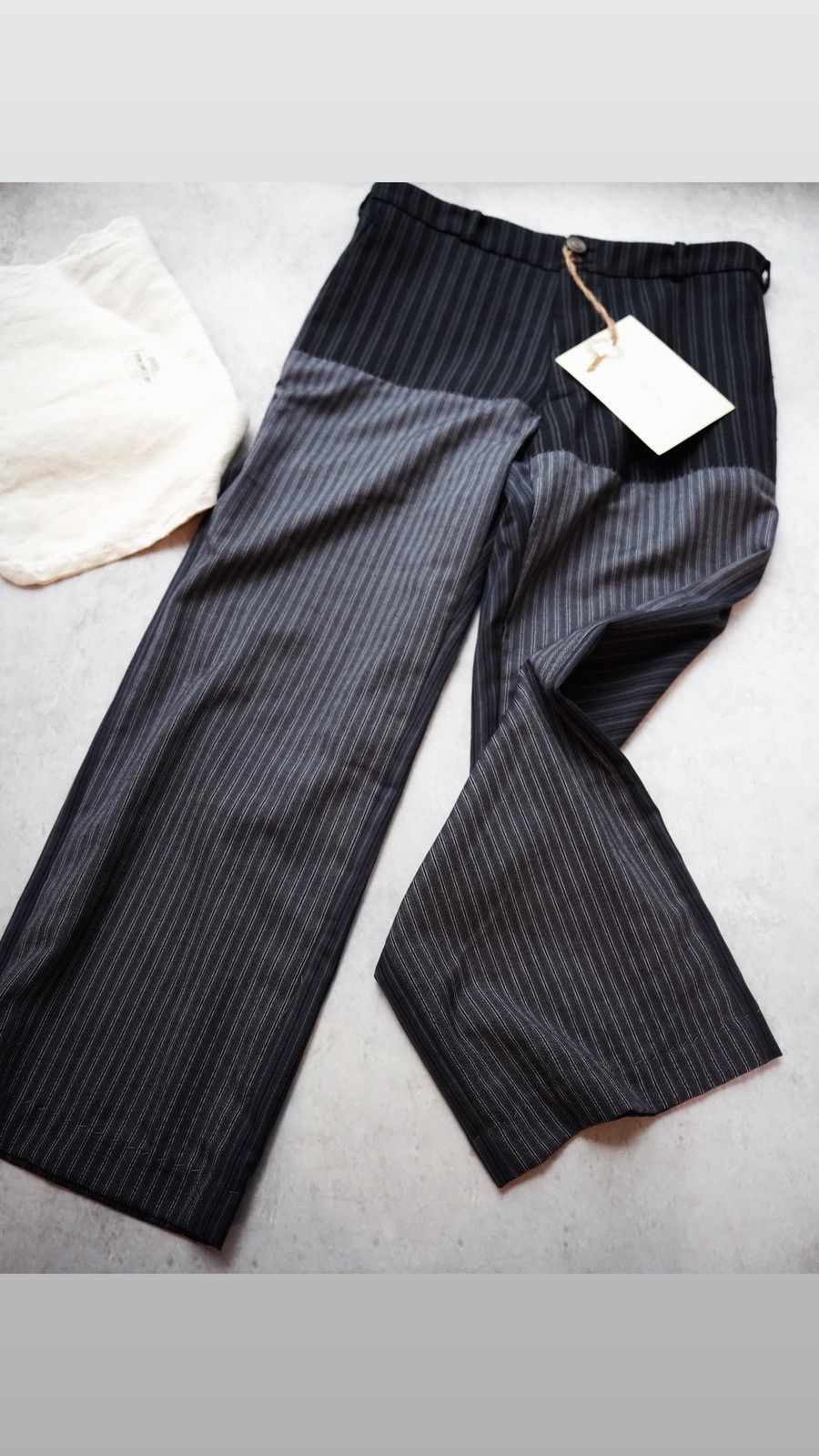 Archivio J.M. Ribot ARCHIVIO J.M. RIBOT Vintage Wool Trousers Size US 34 / EU 50 - 1 Thumbnail