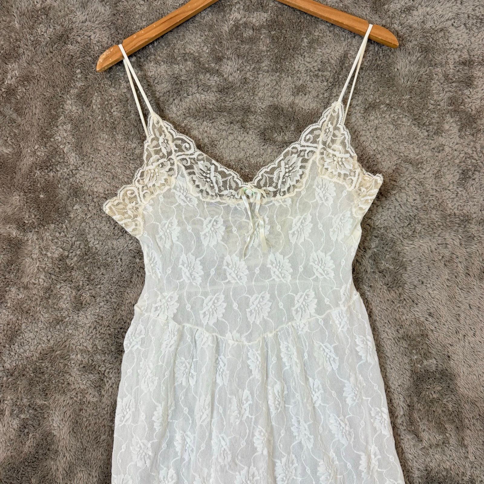 Victoria's Secret Victoria Secret VTG Gold Label Stretch Lace Slip Gown Dress Size M / US 6-8 / IT 42-44 - 3 Thumbnail