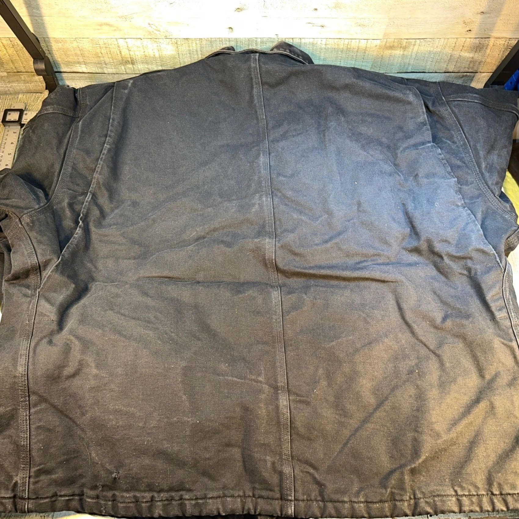 Carhartt VINTAGE Carhartt C03 Detroit Jacket Black 56 Regular Blanket-Lined Bomber Jacket Mens Size US XL / EU 56 / 4 - 3 Thumbnail