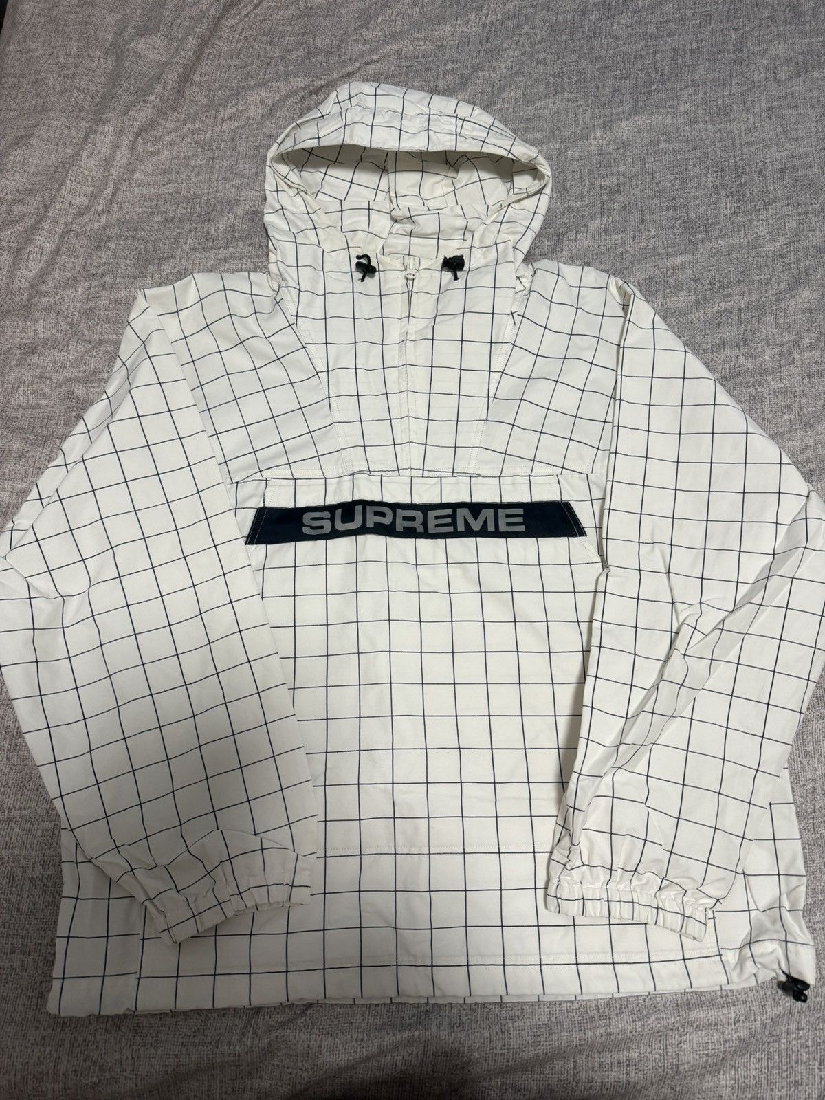 Supreme × Umbro Hooded Anorak White XL Supreme Umbro GORE-TEX Hooded Jacket White Men's - SS25 - US