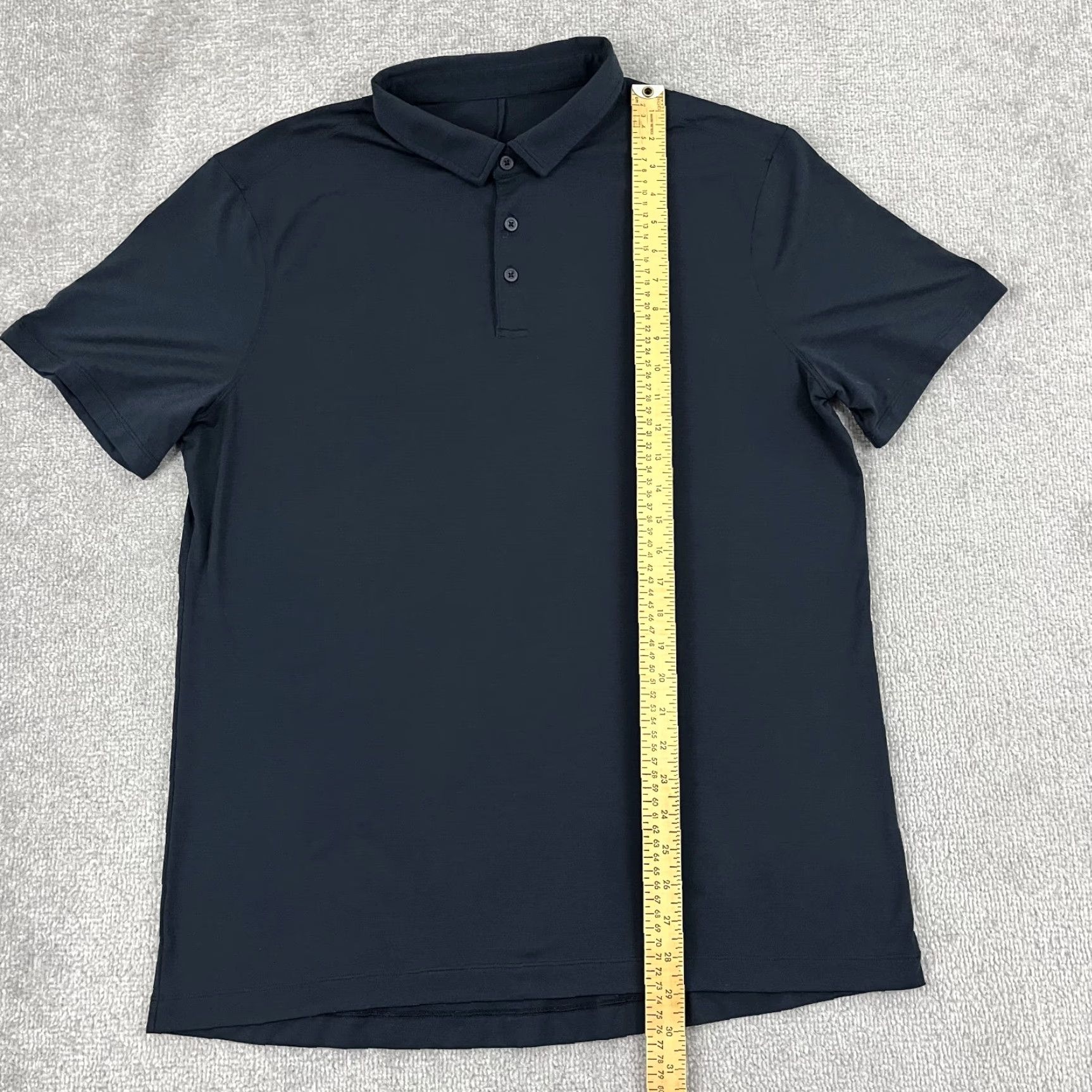 Lululemon Lululemon Polo Men L/XL Navy Blue Golf Active Performance Preppy Business Casual Mens Size US L / EU 52-54 / 3 - 4 Thumbnail