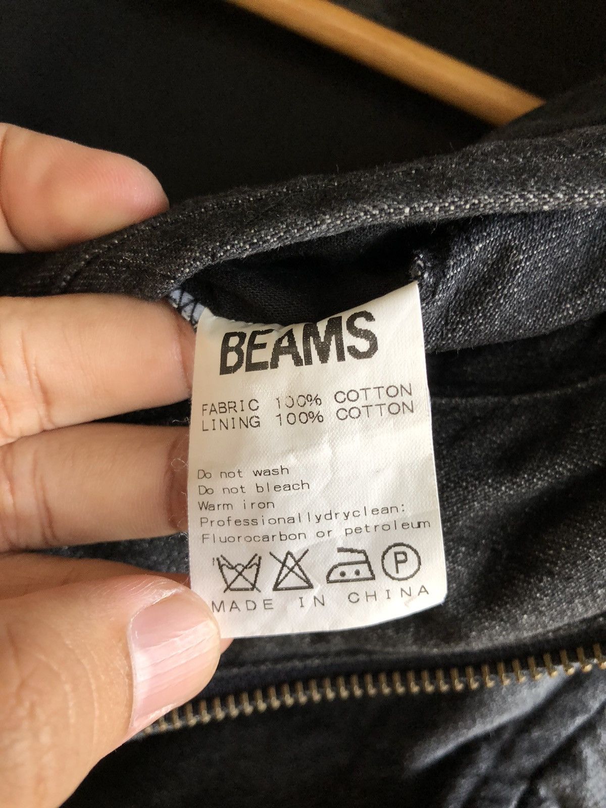 Beams Plus Vintage Beams Denim Quilted zipper Jacket Size US M / EU 48-50 / 2 - 9 Thumbnail