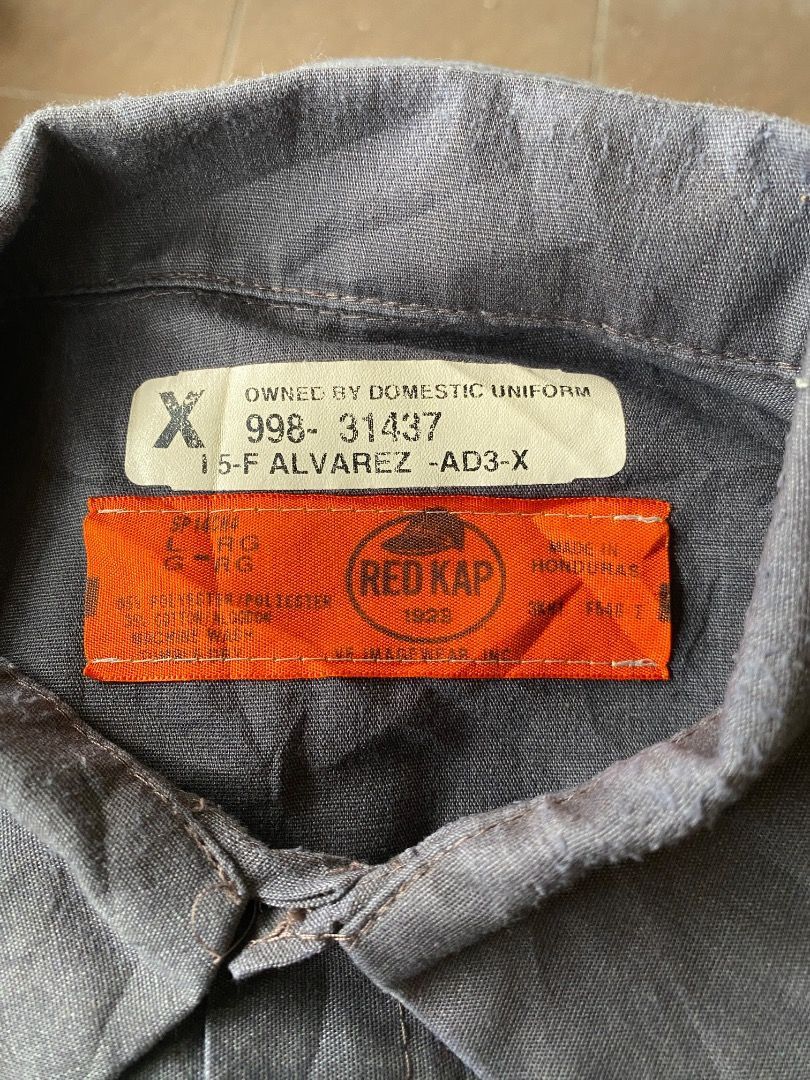Red Kap RED KAP WORKWEAR SHIRT Size US L / EU 52-54 / 3 - 5 Thumbnail