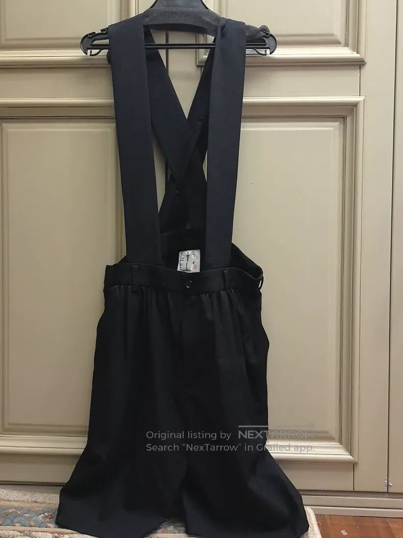 Comme des Garcons Comme des Garcons size S Bib Shorts, Black Size 22" - 1 Thumbnail