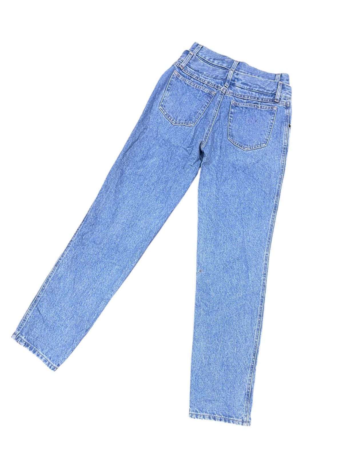 Fendi Fendi Double Waist VTG 90s Jeans Size 26" / US 2 / IT 38 - 18 Thumbnail