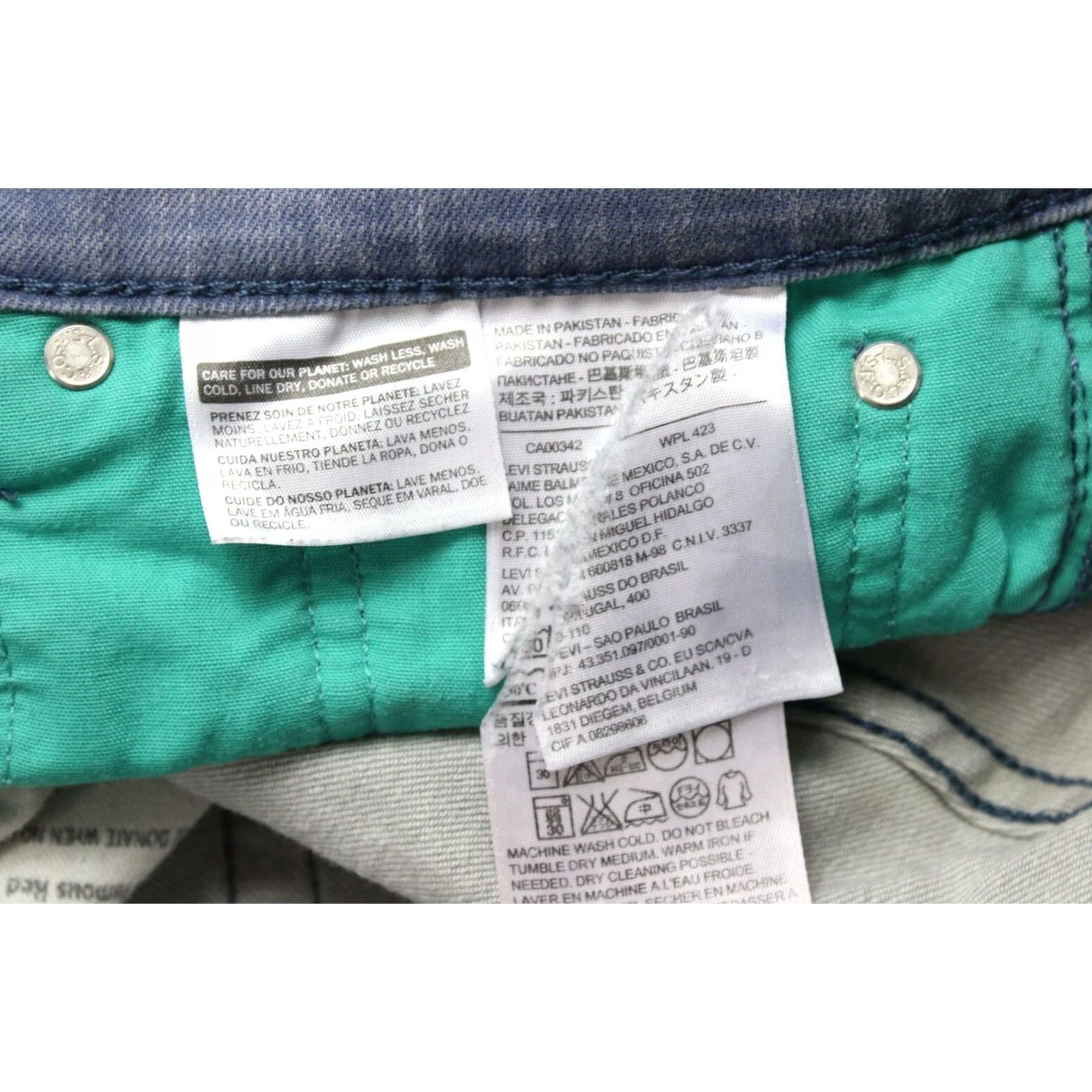 Levi's Levi's 511 Men Jeans W32/L32 Slim Zip Fly Denim Blue Jeans Slim Men W32 L32 Slim Fit Zip Fly Denim Blue Levi's 511 Mens Jeans Size US 32 / EU 48 - 6 Thumbnail