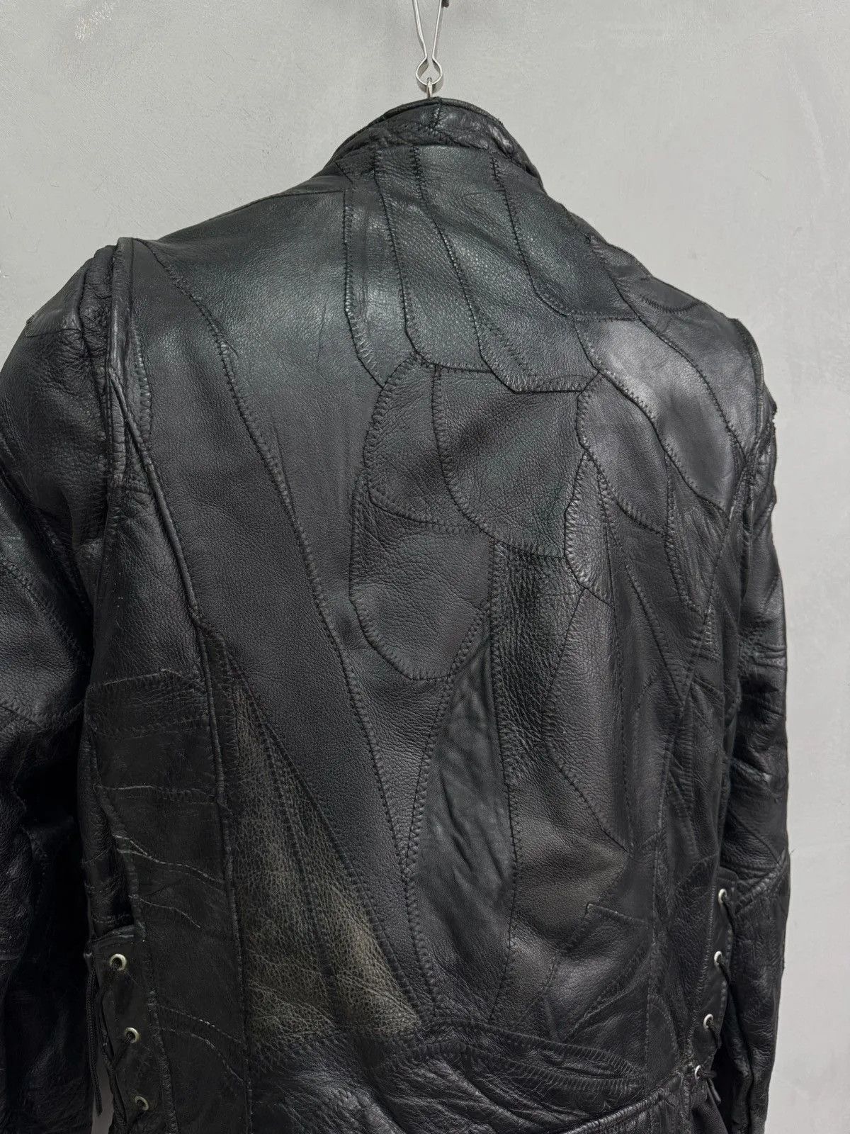 Schott Vintage Leather Jacket Cropped Rick Owens Style Diesel Rare Size US L / EU 52-54 / 3 - 7 Thumbnail