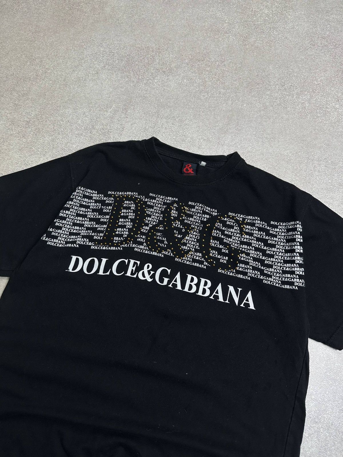 Vintage Vintage DG Dolce Gabbana Big Logo T-shirt M Mens Size US M / EU 48-50 / 2 - 2 Thumbnail
