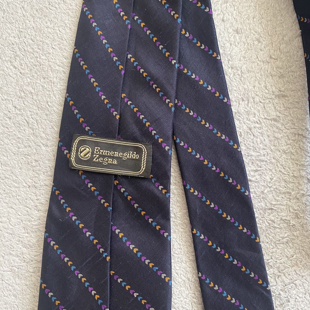 Ermenegildo Zegna Vintage Ermenegildo Zegna Silk Ties Size ONE SIZE - 2 Thumbnail