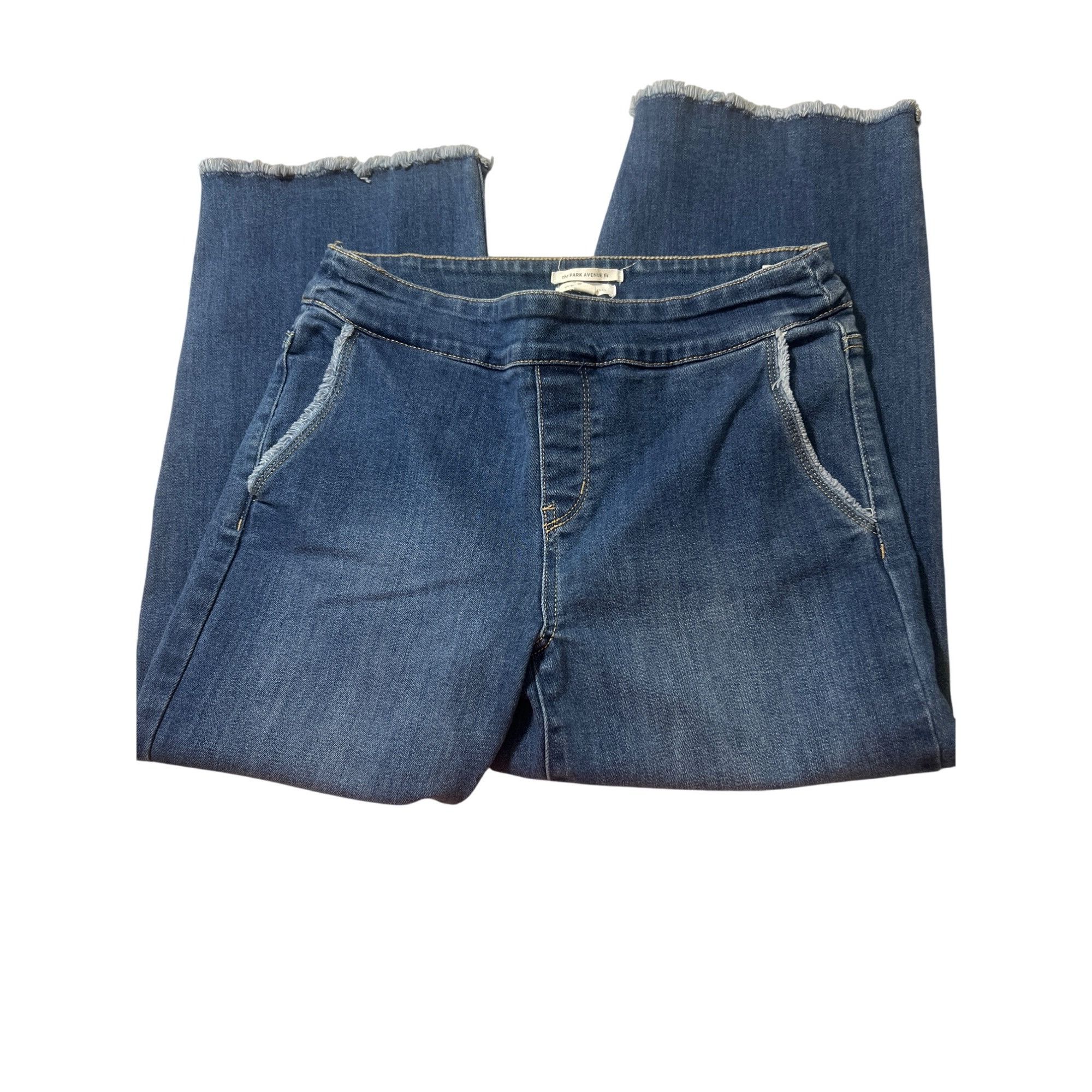 Other Westbound The Park Avenue Fit Denim Capri Jeans Wide Leg Raw Size 28" / US 6 / IT 42 - 2 Thumbnail