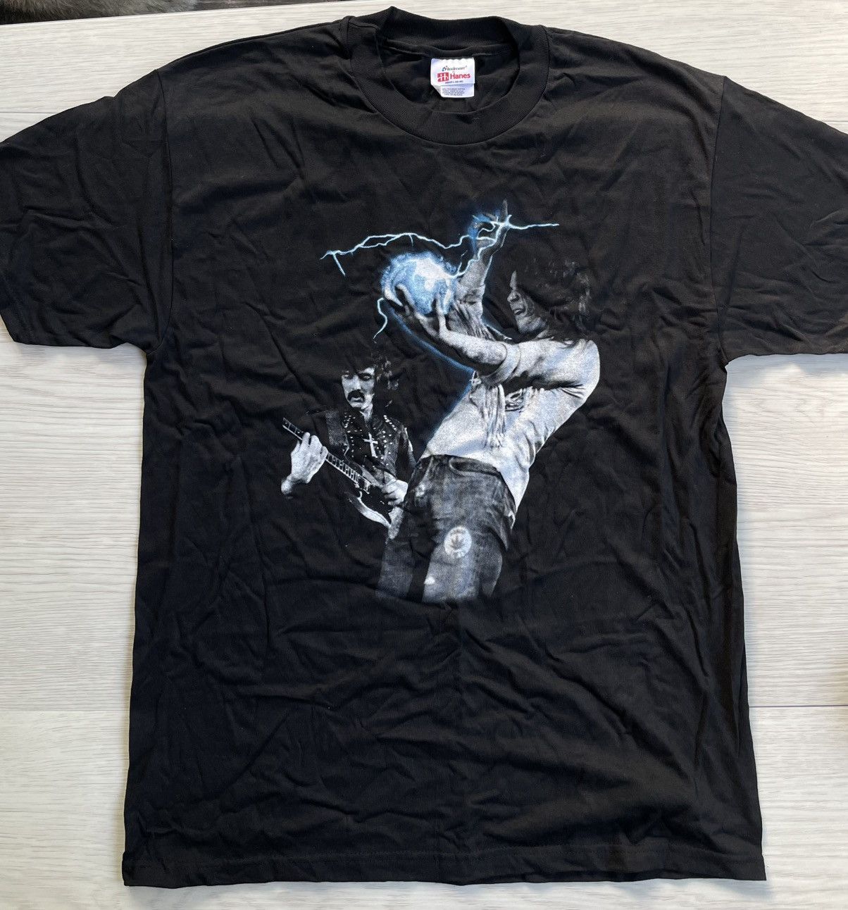 Band Tees Black Sabbath Ozzy Osbourne Large T-Shirt 2001 vintage rare Size US L / EU 52-54 / 3 - 2 Thumbnail