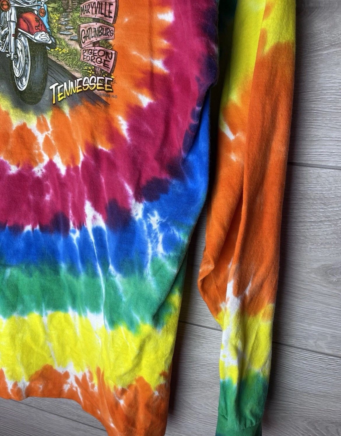 Harley Davidson Harley Davidson T-Shirt Long Multicoloured 2008 Vintage Size US S / EU 44-46 / 1 - 12 Thumbnail