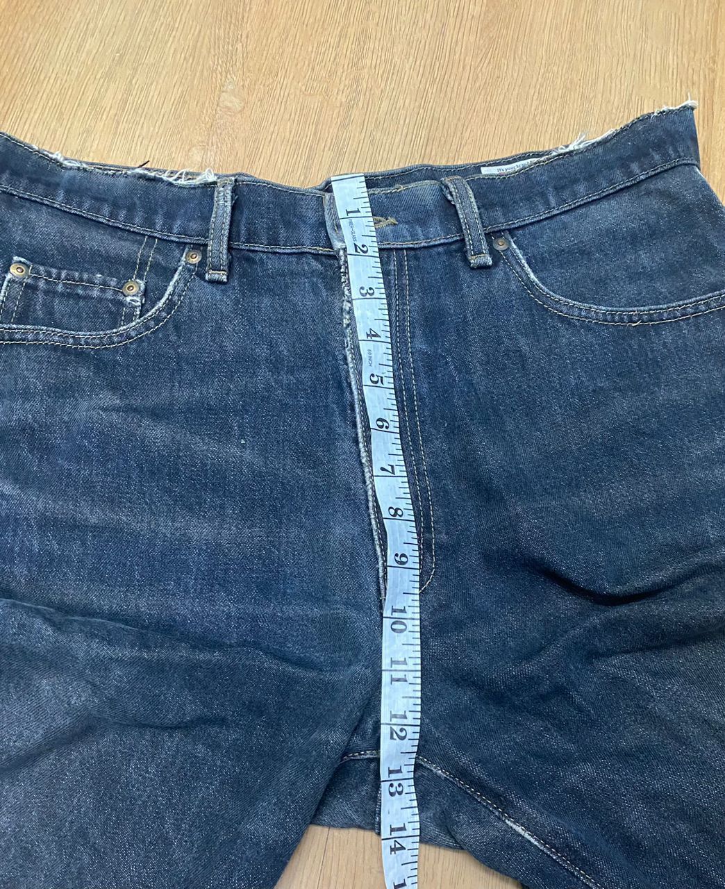 Big John 🔥W33 Vintage Big John Super Black Distressed Denim Size US 33 - 6 Thumbnail