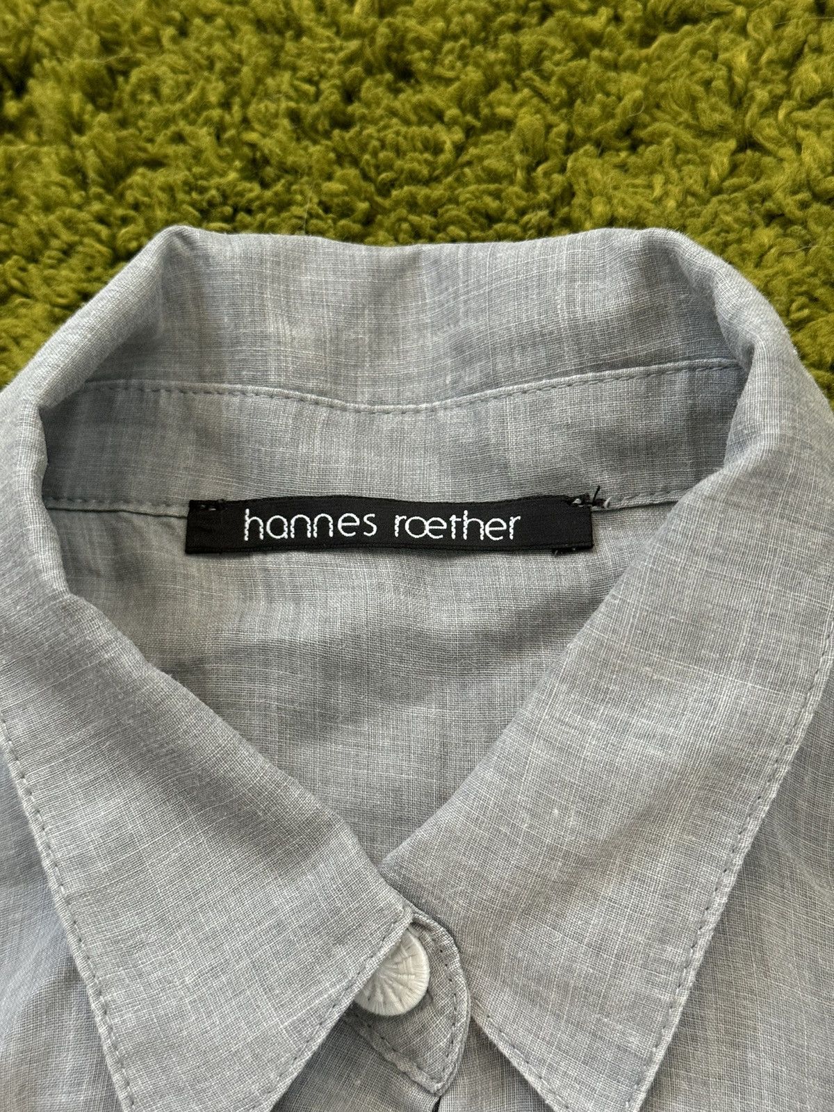 Designer × hannes roether Hannes Roether avant garde 100% ramie dress tunic Size M / US 6-8 / IT 42-44 - 8 Thumbnail