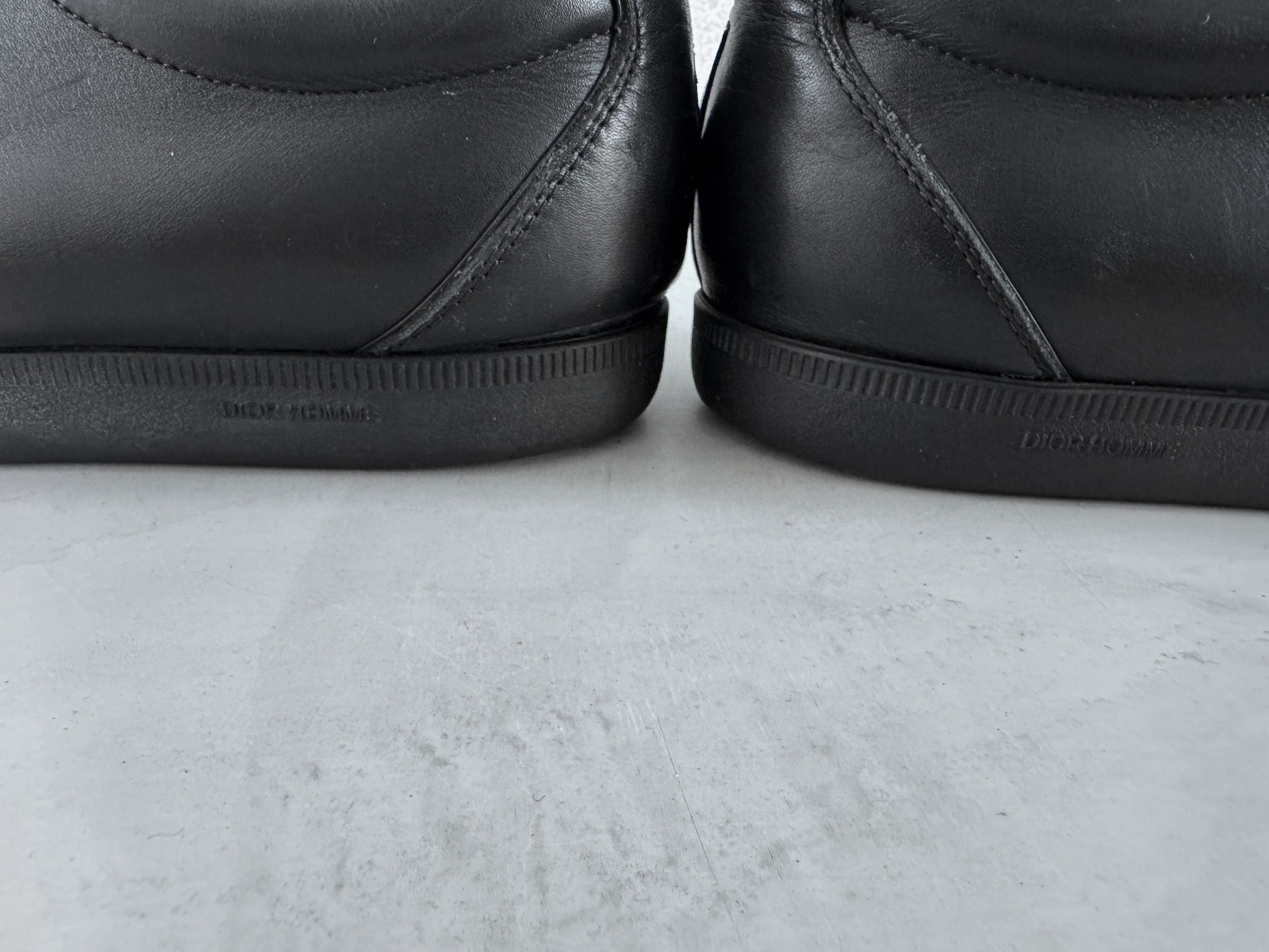 Dior Dior Homme VFX Men Low Top Sneaker Black Leather Size US 9.5 / EU 42-43 - 7 Thumbnail