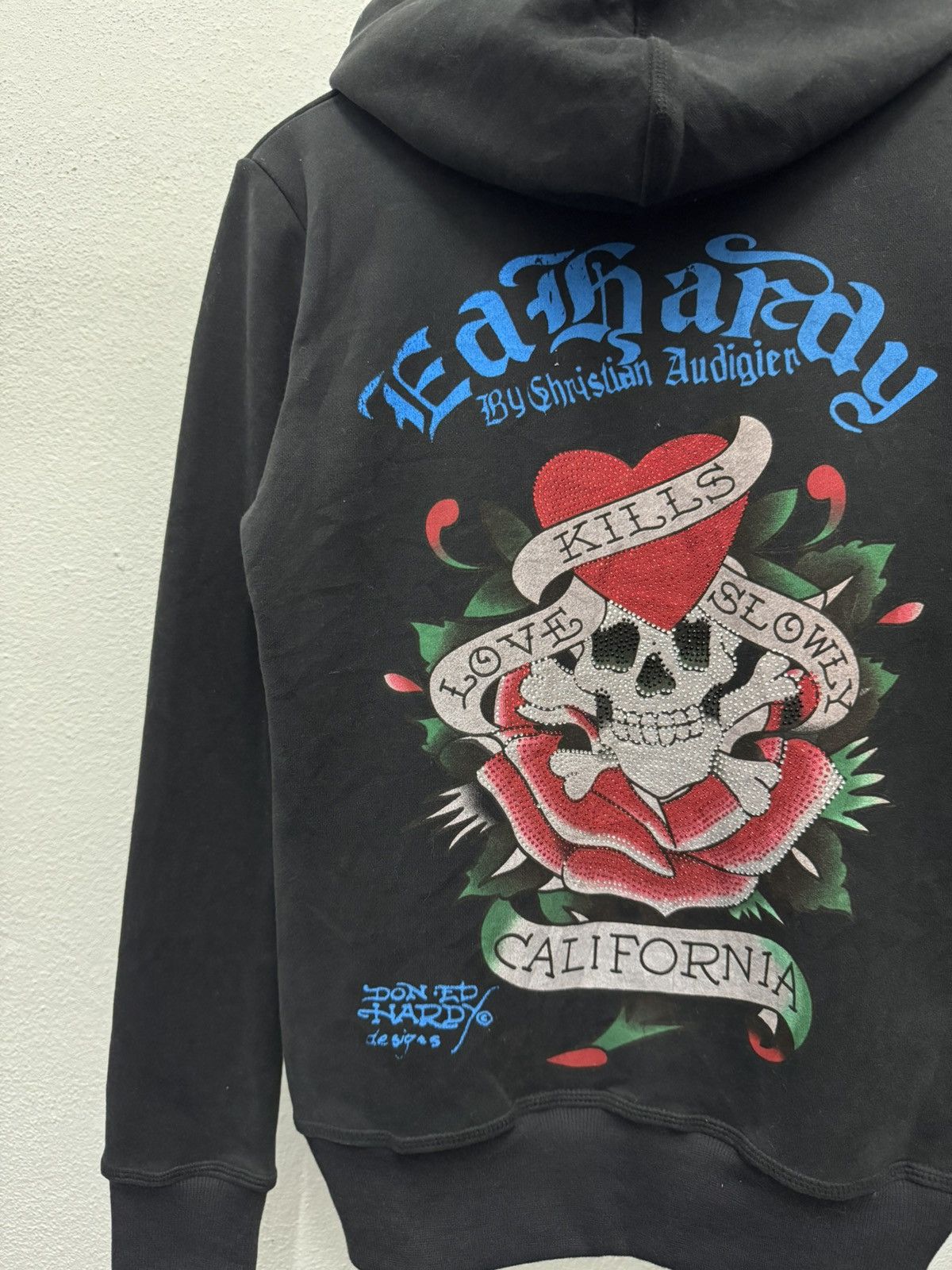 Ed Hardy Y2k Ed Hardy zip up Hoodie Size L / US 10 / IT 46 - 5 Thumbnail