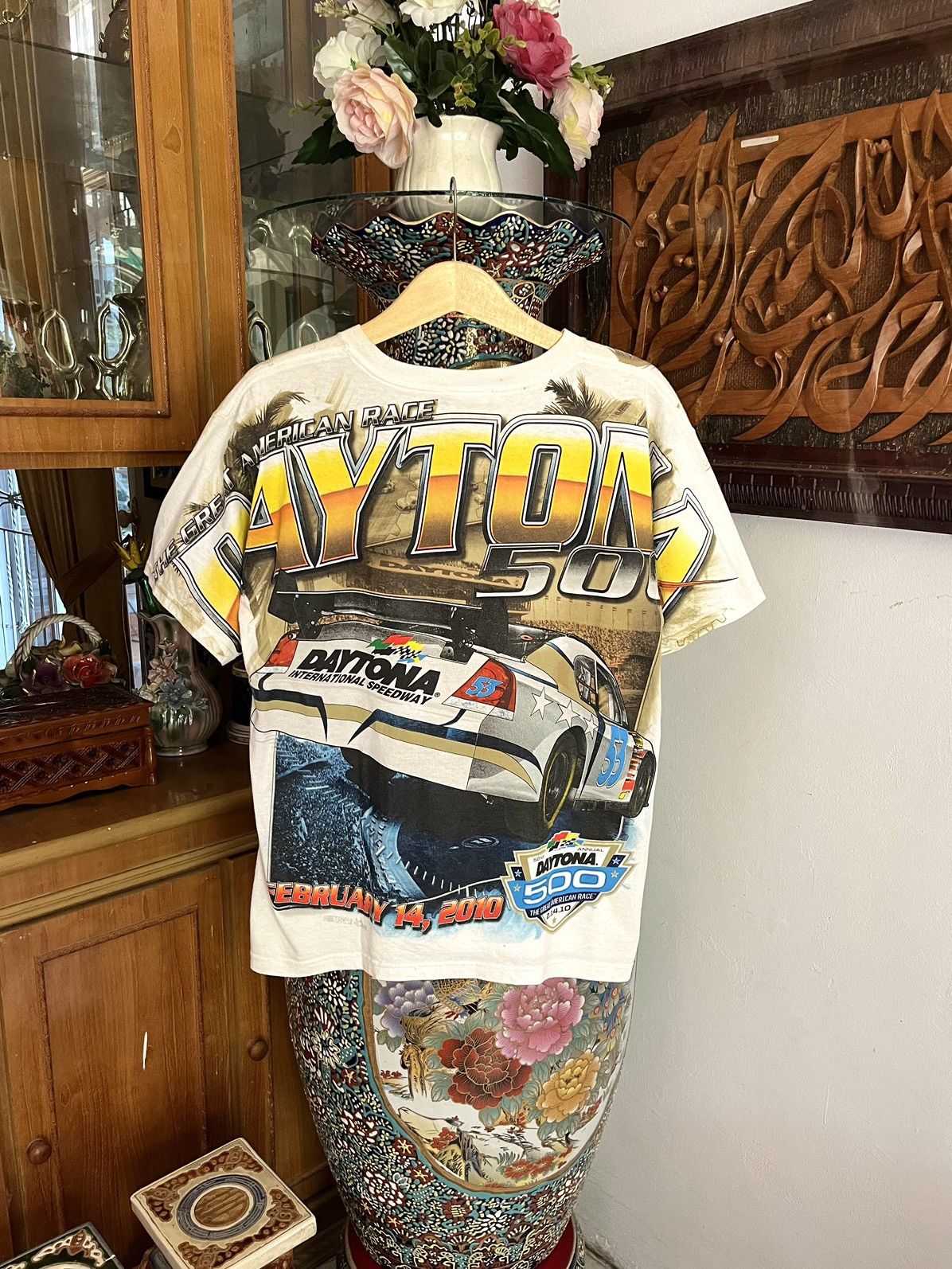 Daytona × NASCAR 2010 AOP Nascar Daytona 500 The Great America Race Size US M / EU 48-50 / 2 - 2 Thumbnail