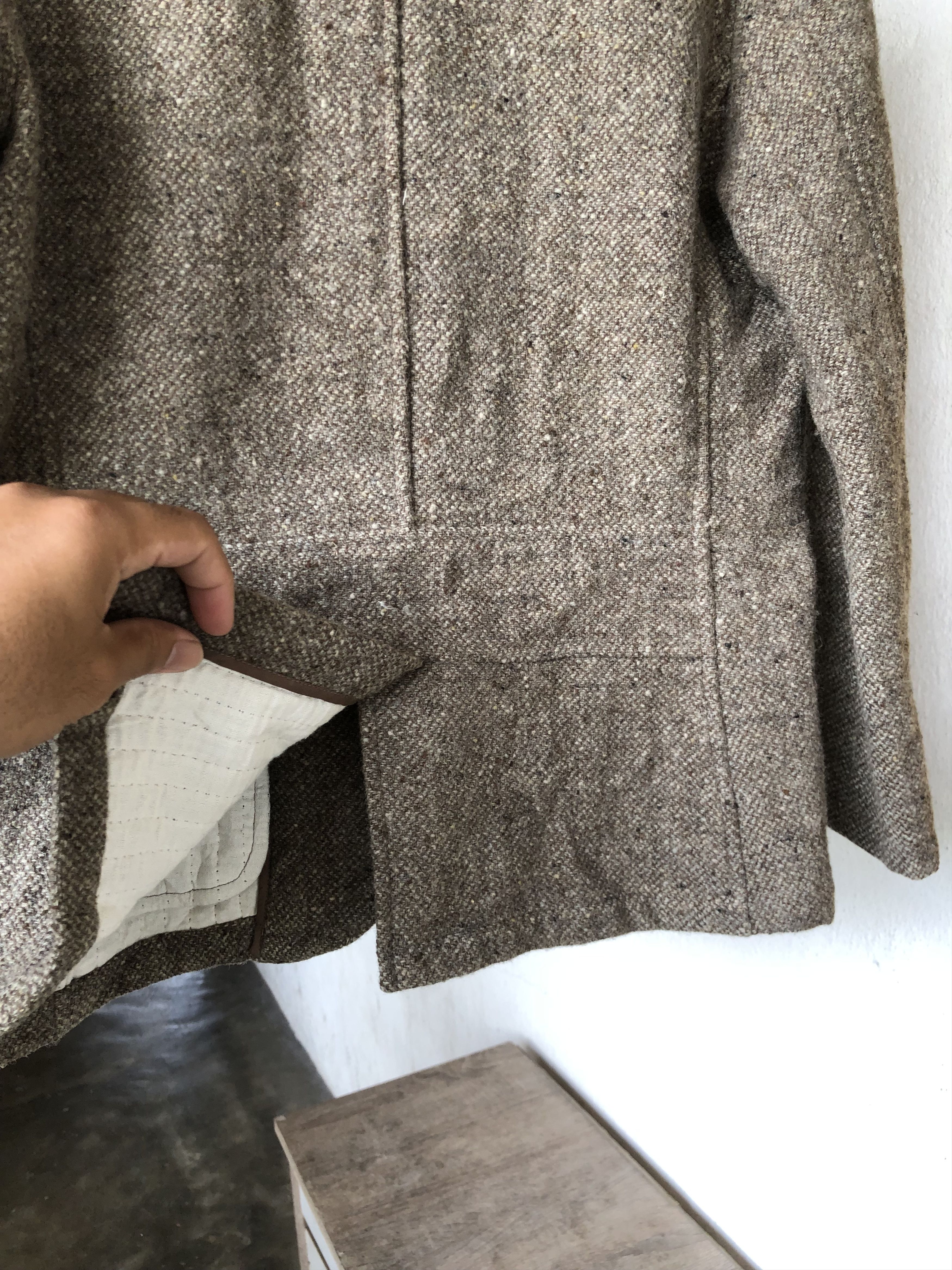 Issey Miyake Issey Miyake Plantation Vintage Style Wool Jacket Size M / US 6-8 / IT 42-44 - 10 Thumbnail
