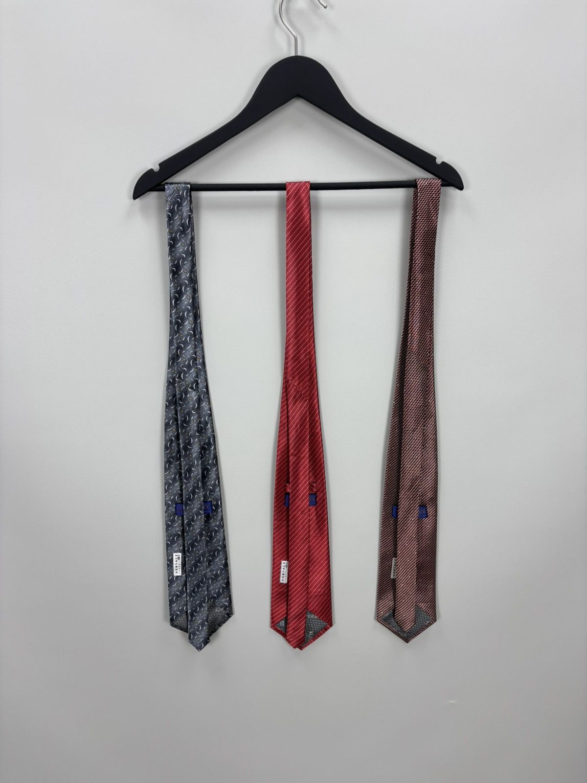 Versace Mens ties 3 pieces Versace Classic Color Multicolor Size ONE SIZE - 4 Thumbnail