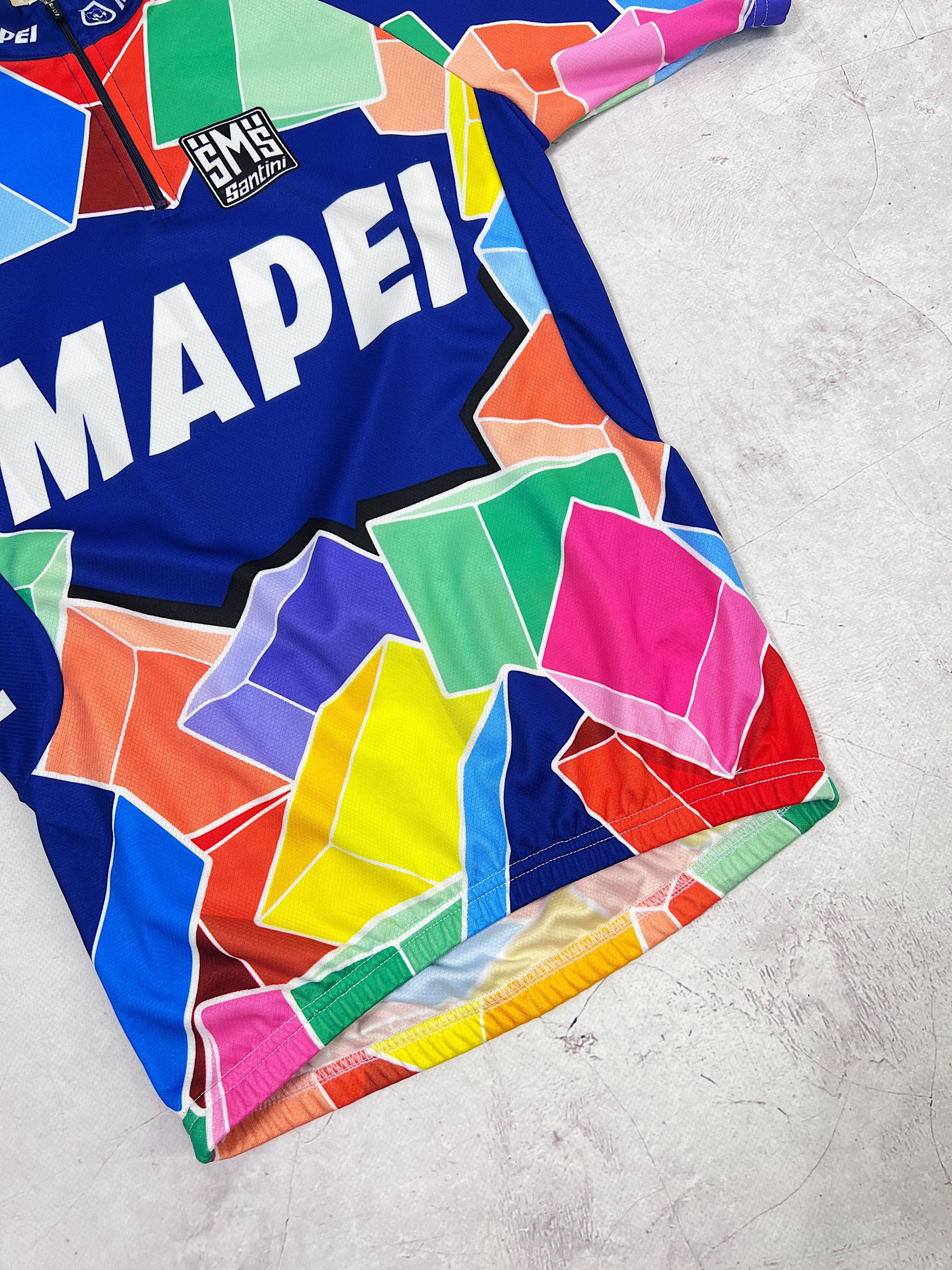 Sports Specialties Santini Mapei Cycling Jersey Italy Size US S / EU 44-46 / 1 - 3 Thumbnail