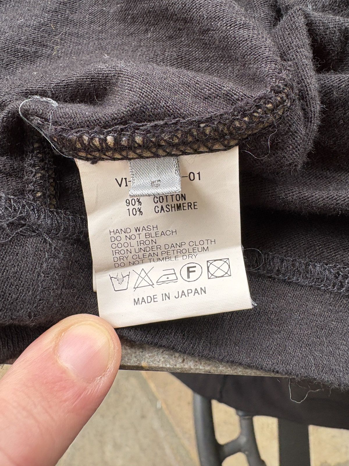 The Viridi-anne The Viridi-anne Black Snap Button Cashmere Cardigan Size US XL / EU 56 / 4 - 9 Thumbnail