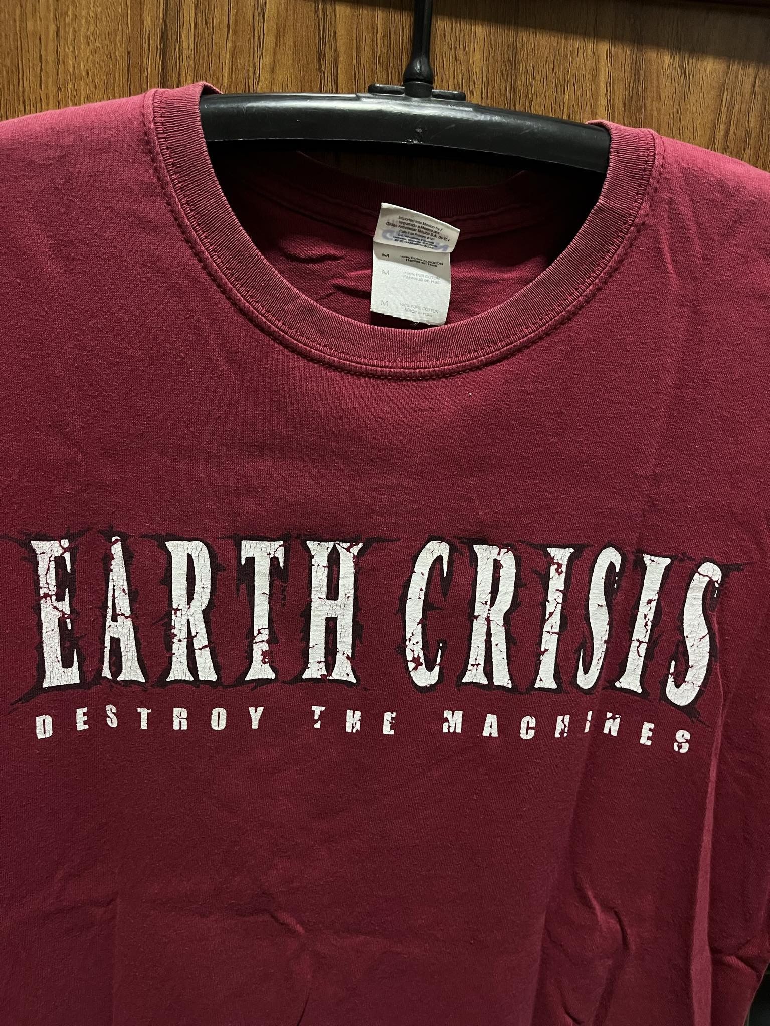 Band Tees Earth Crisis I've Built Myself To Last Hardcore Band Tee Size US M / EU 48-50 / 2 - 3 Thumbnail