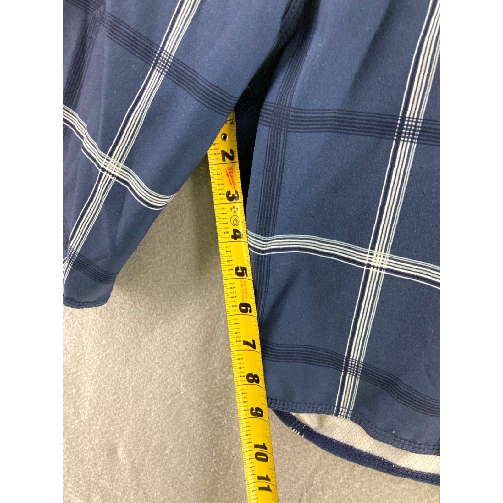 Quiksilver VINTAGE Quiksilver Bottom Mens 34 Blue Striped Lightweight Beach Surfer Pockets Size US 34 / EU 50 - 4 Thumbnail