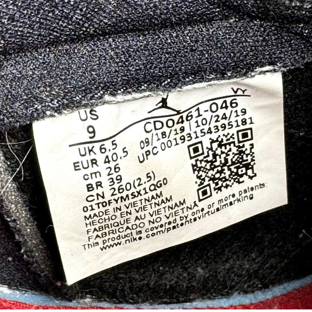 Jordan Brand × Nike Nike Air Jordan 1 High OG NC to Chi - Size 9 - Women's Shoes Size US 9 / IT 39 - 7 Thumbnail