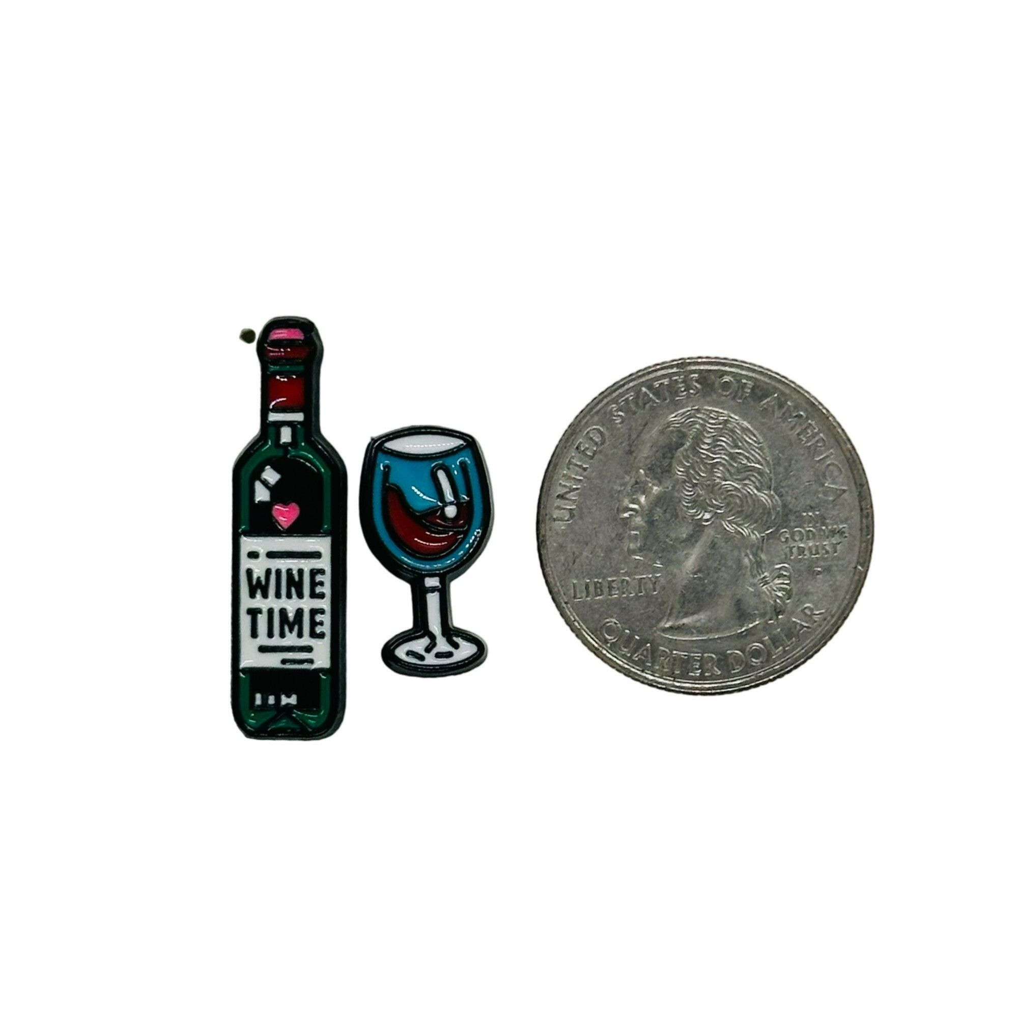 Other ⭐Bohemian Wine Bottle Brooch for Women Enamel wine bottle an Size ONE SIZE - 5 Thumbnail