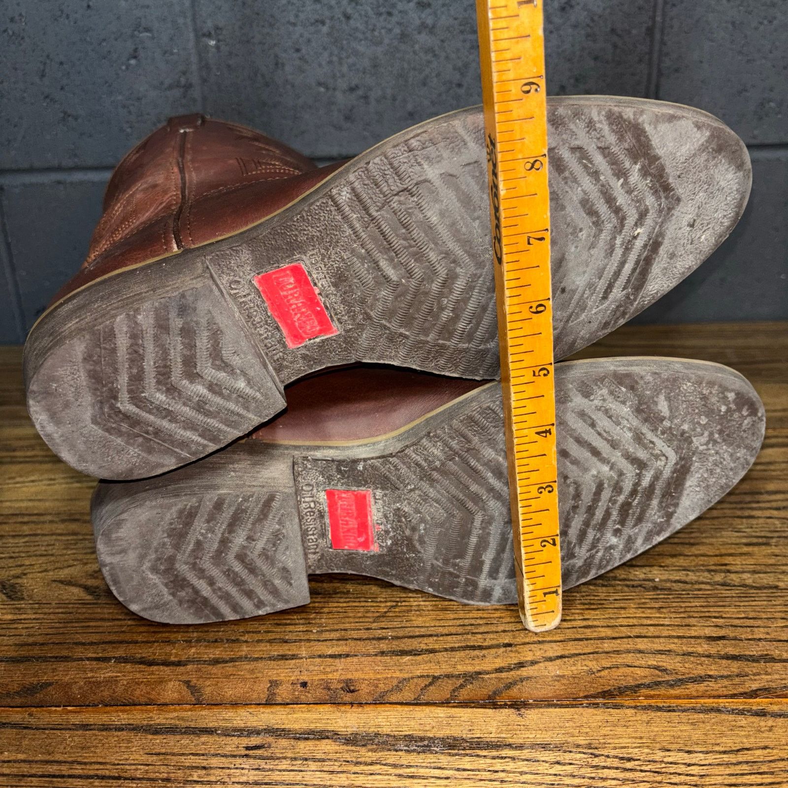 Durango Durango Wellington Steel Toe Work Boots Brown Leather 10.5D Size US 10.5 / EU 43-44 - 5 Thumbnail