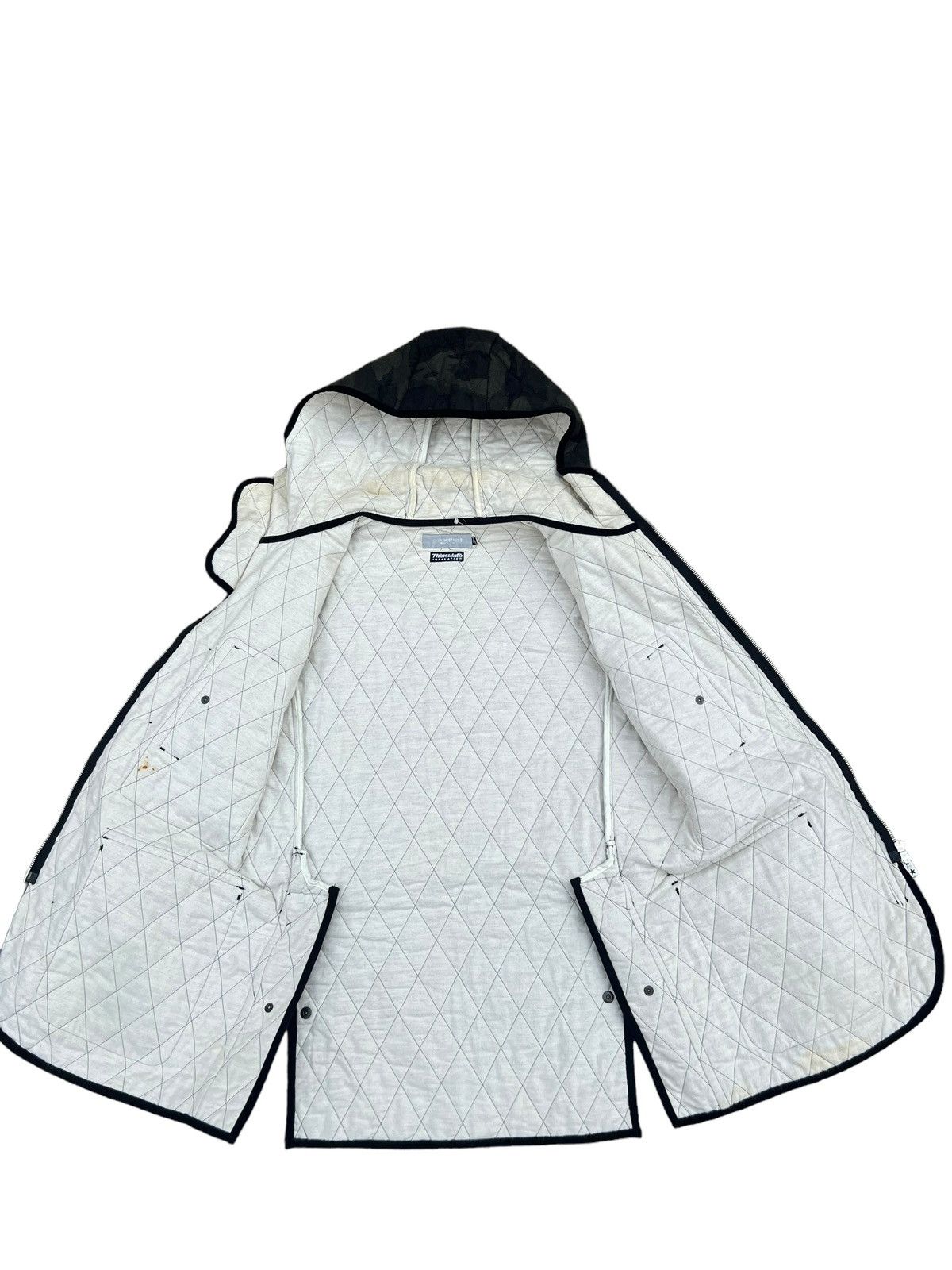 Japanese Brand OVERTHESTRIPES Japan Quilt Thinsulate Hoodie Cargo Jacket Size US M / EU 48-50 / 2 - 13 Thumbnail