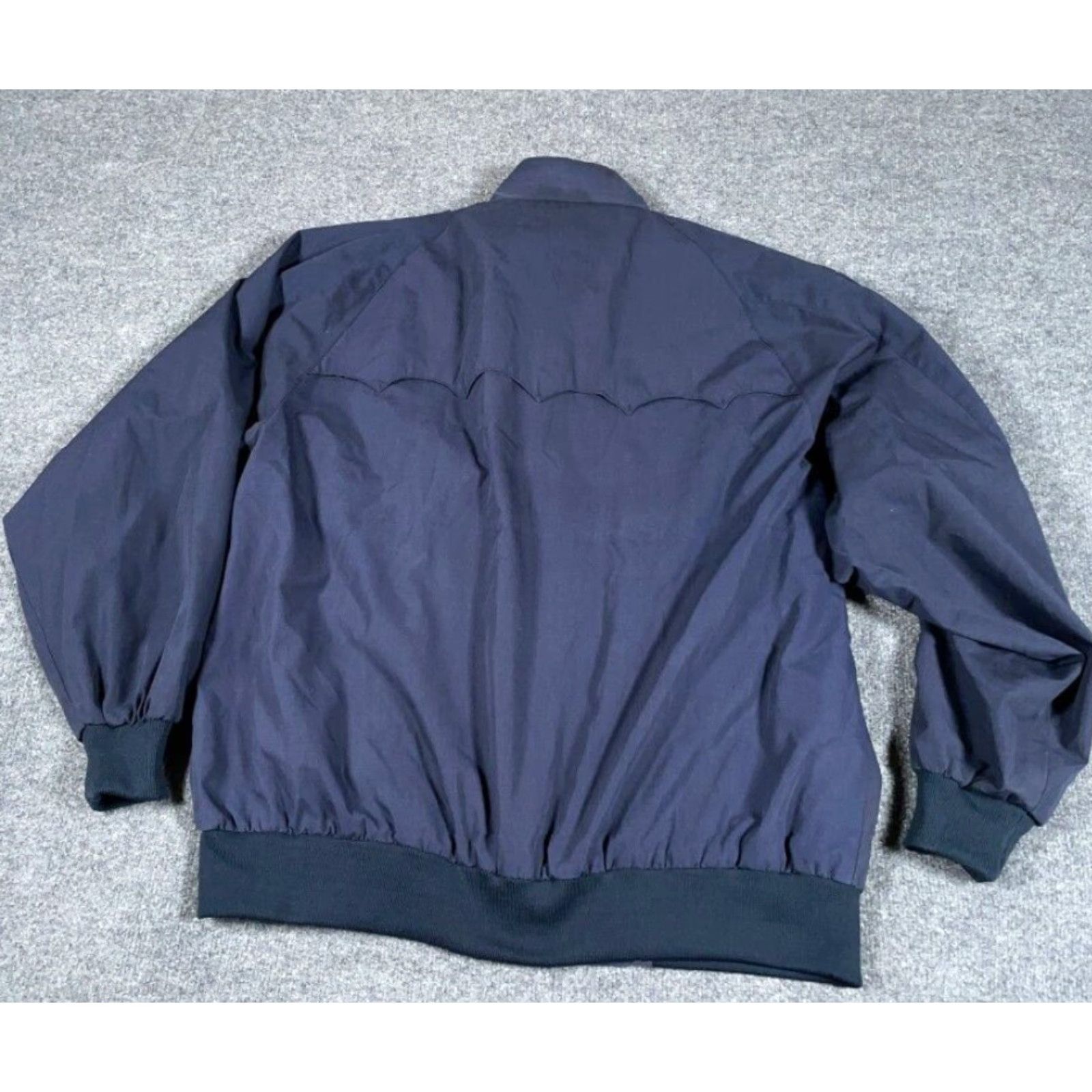 Vintage VTG Distressed Plaid Lined Zip Bomber Jacket Adult 2XL Tall Blue Casual Men 2XLT 80s 90s Retro Hipster Modern? Size US XXL / EU 58 / 5 - 2 Thumbnail