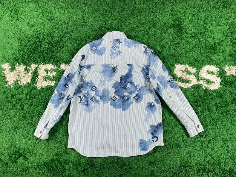Louis Vuitton Louis Vuitton Ink Denim Jacket Size US XL / EU 56 / 4 - 2 Thumbnail