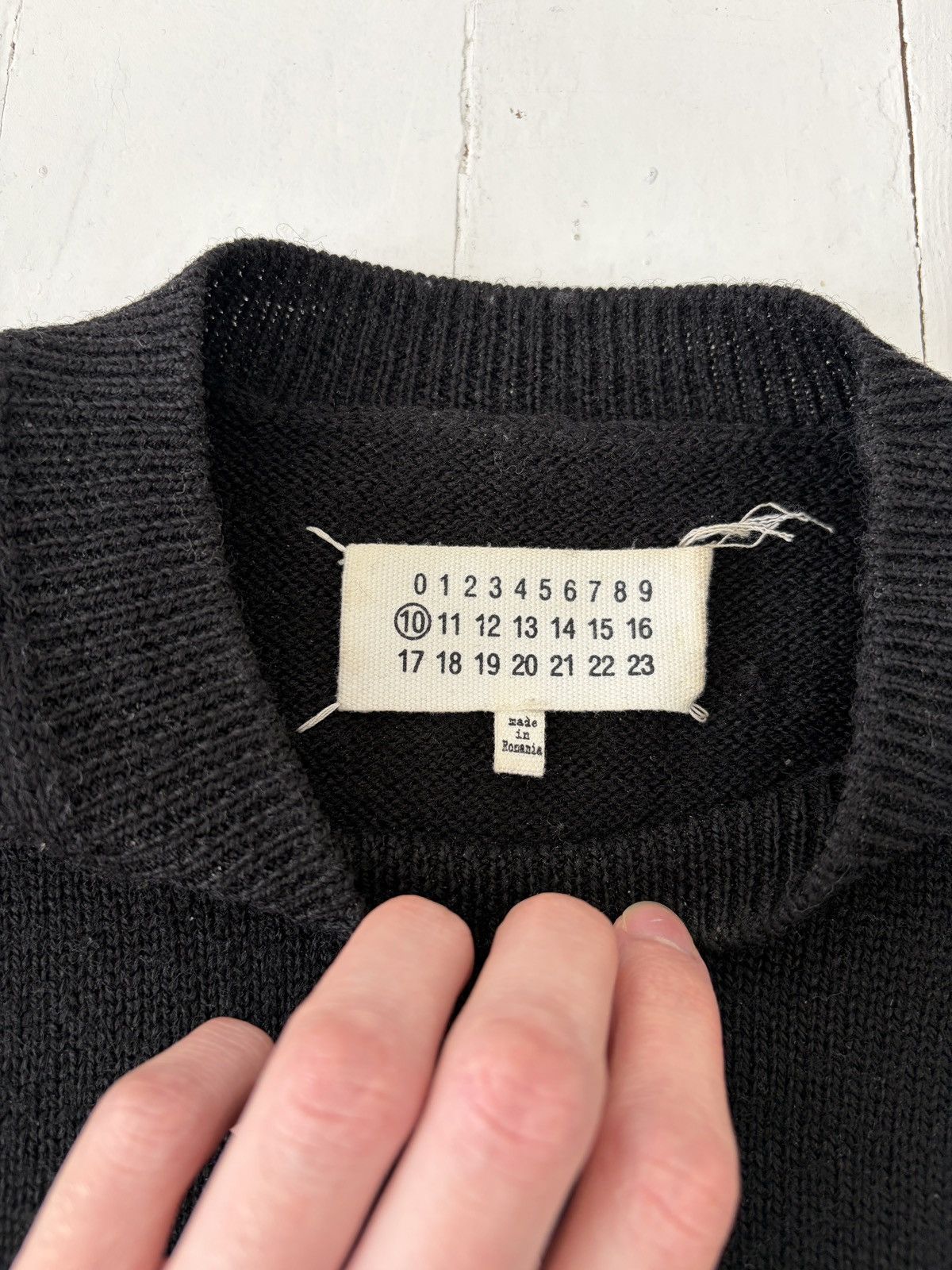Maison Margiela Maison Margiela Aw16 Argyle Sweater Size US L / EU 52-54 / 3 - 2 Thumbnail