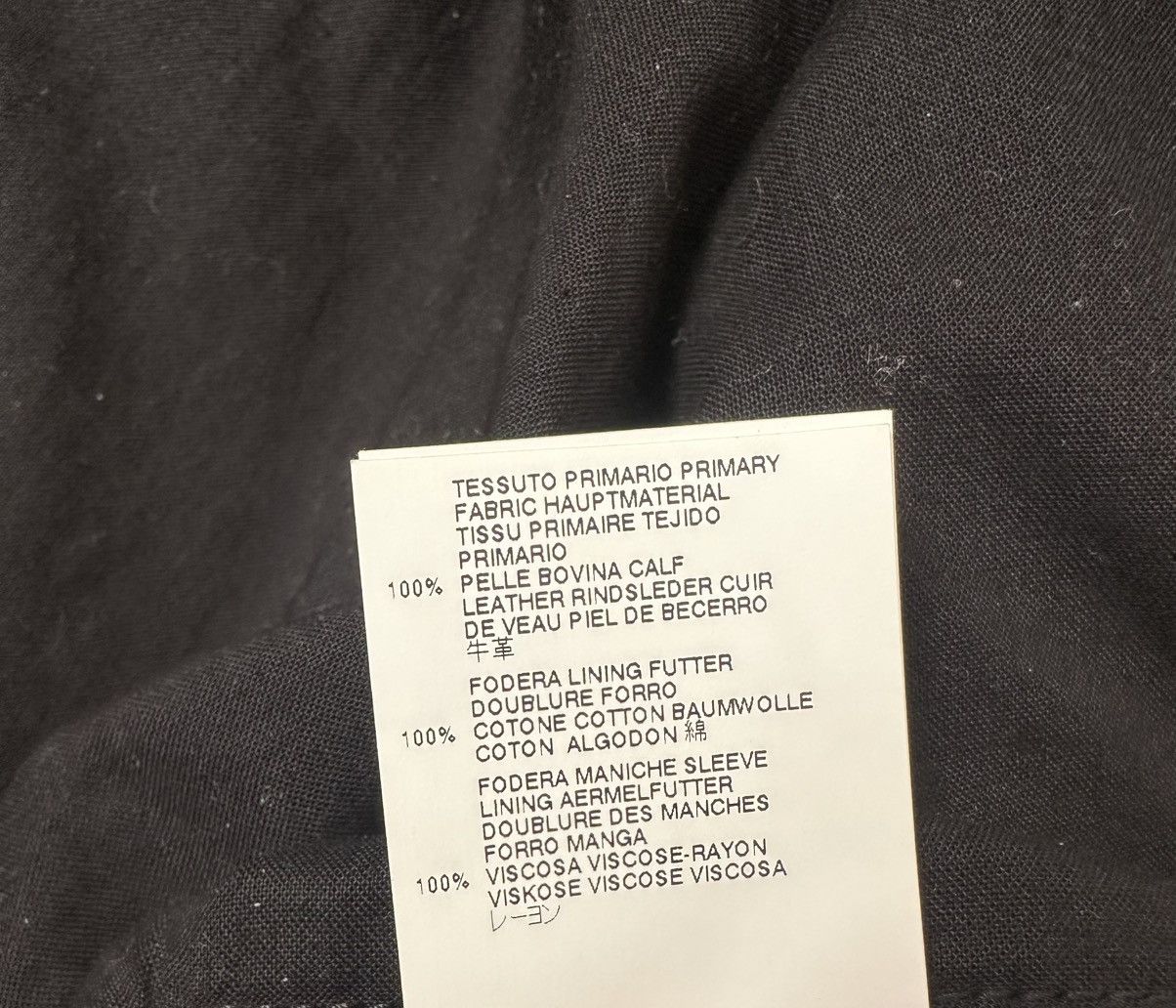 Maison Margiela Maison Margiela iconic 5-zip leather jacket Size US M / EU 48-50 / 2 - 7 Thumbnail