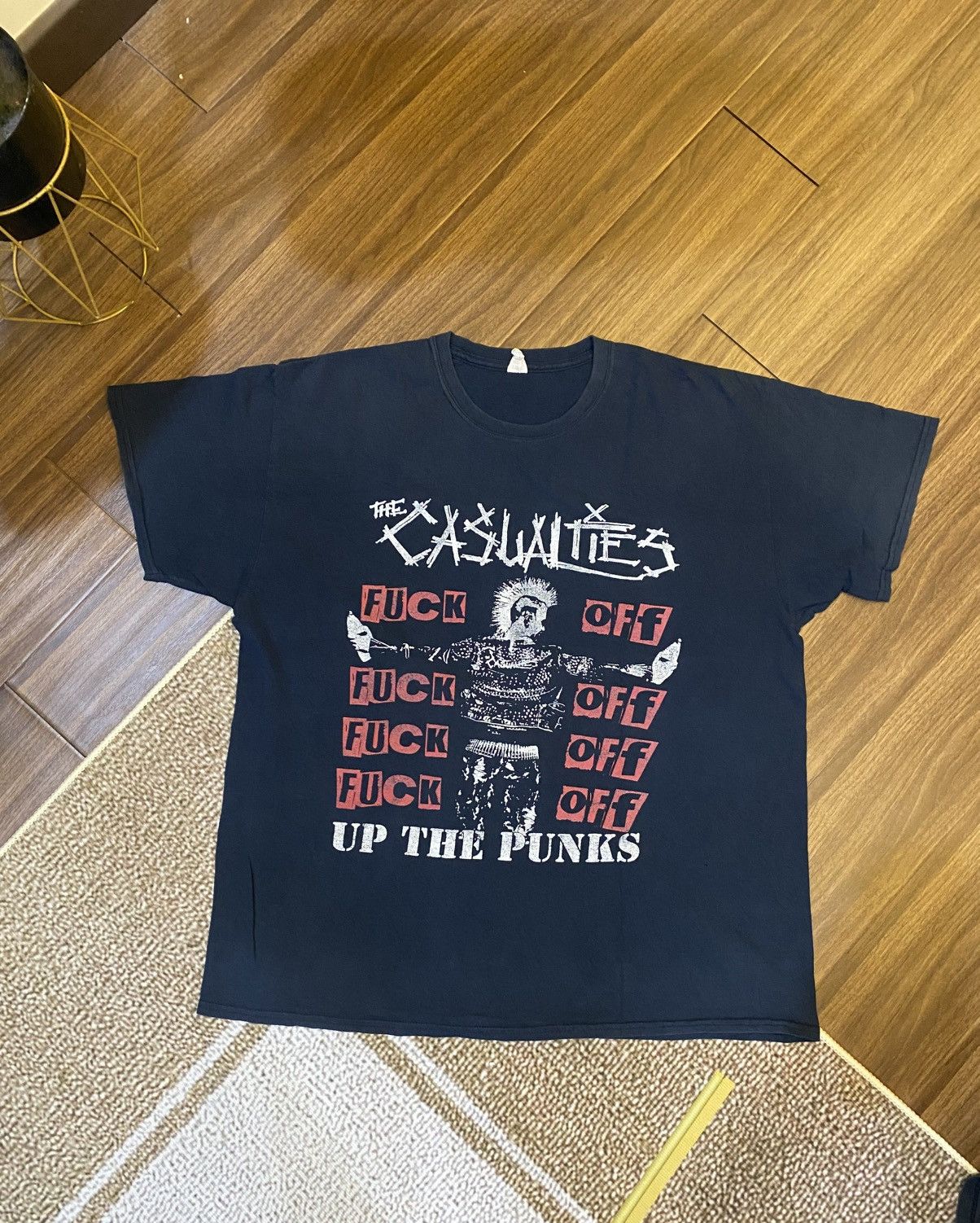 Seditionaries Y2k THE CASUALTIES Up The Punks Size US XL / EU 56 / 4 - 1 Thumbnail