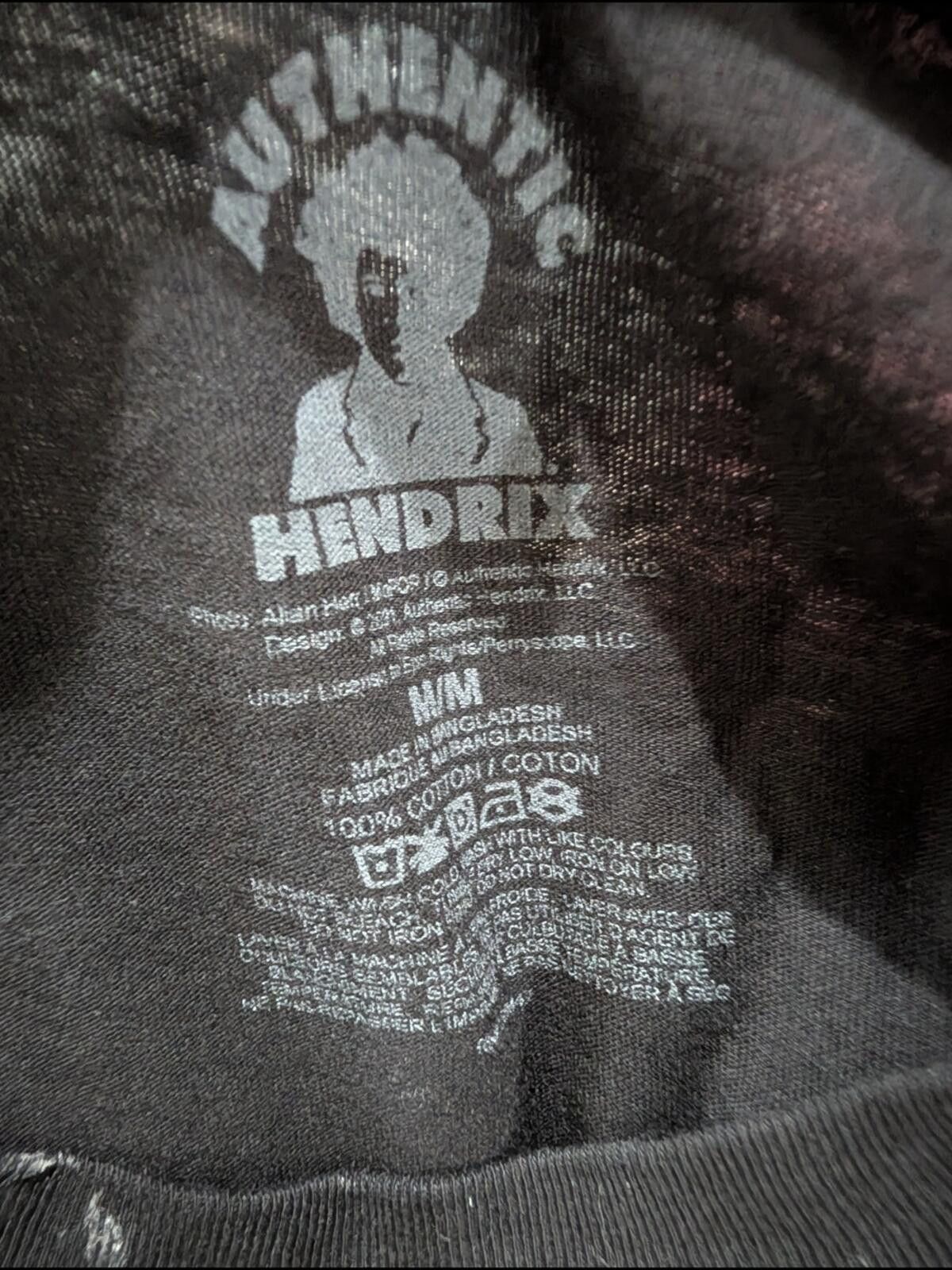 Other Jimi Hendrix Black Short Sleeve Graphic Tee Size US M / EU 48-50 / 2 - 2 Thumbnail