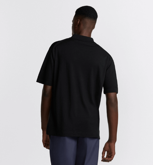 Dior o1w1db11025 493M80 Dior Couture Polo Shirt in Black Size US S / EU 44-46 / 1 - 6 Thumbnail