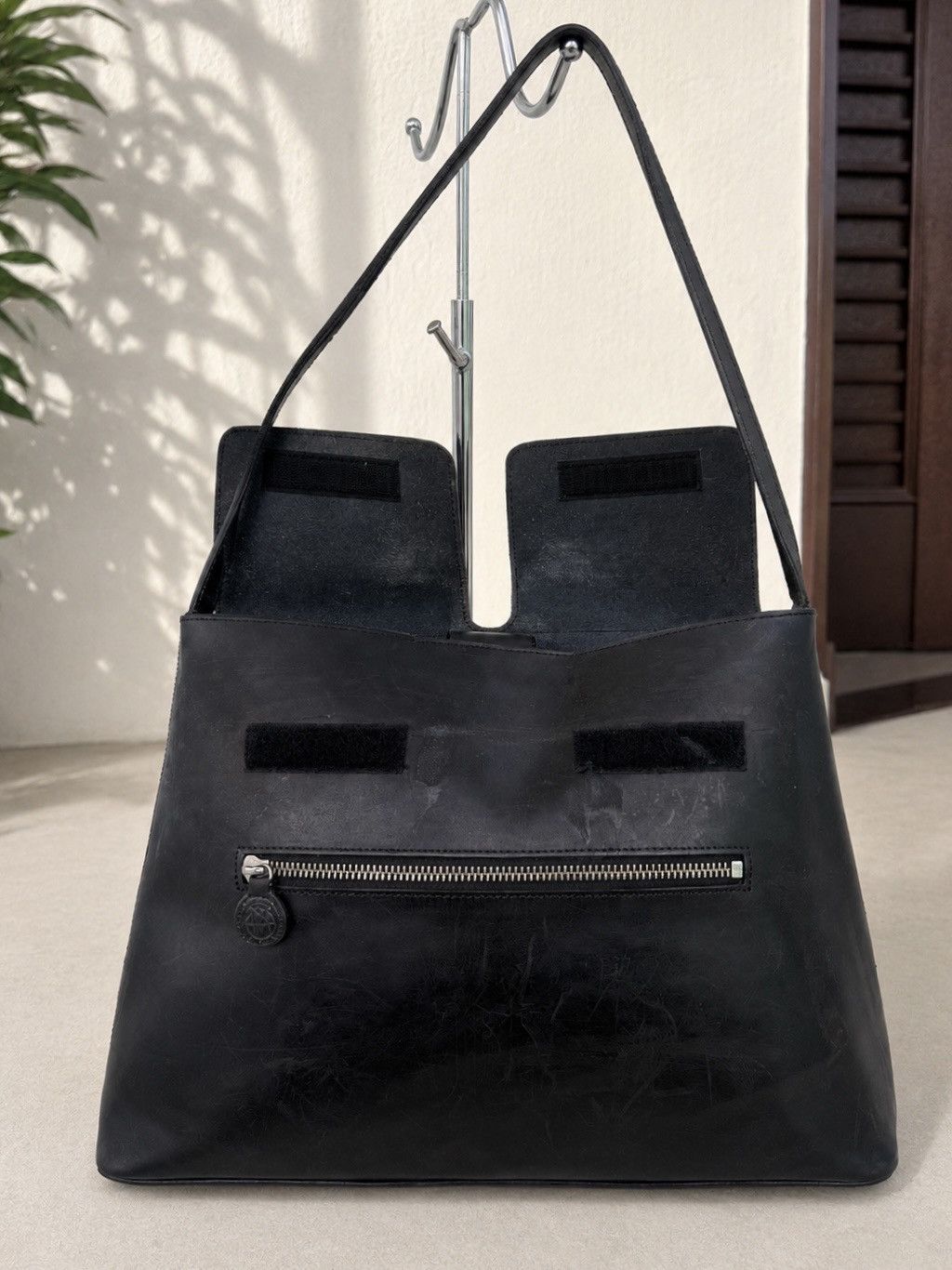 Jean Paul Gaultier Vintage JPG Paris Leather Shoulder Bag Made In France Rare Size ONE SIZE - 7 Thumbnail