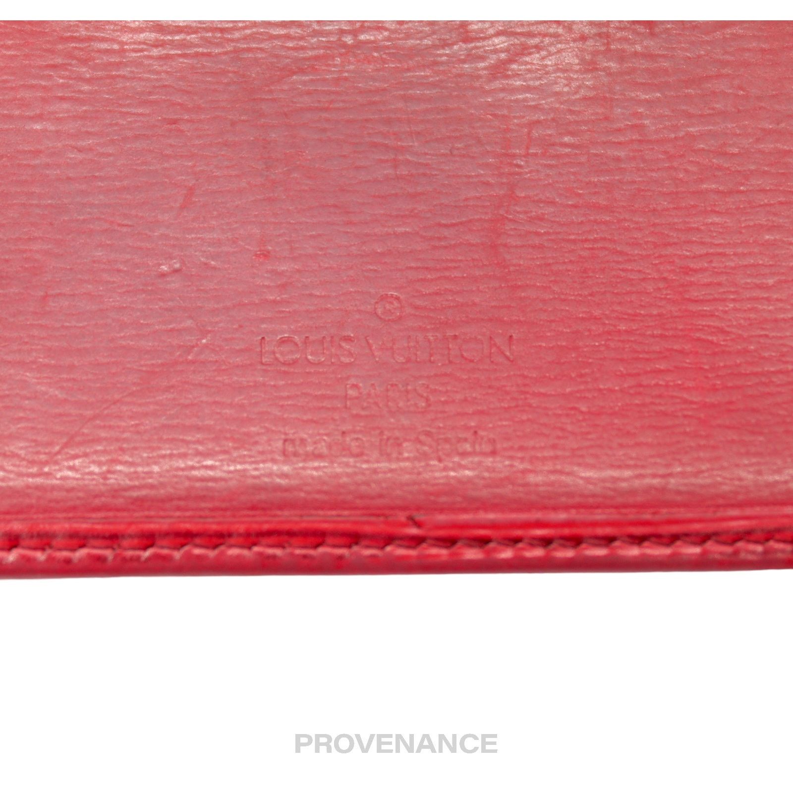 Louis Vuitton 🔴 Louis Vuitton Card Holder Wallet - Red Epi Leather Size ONE SIZE - 6 Thumbnail