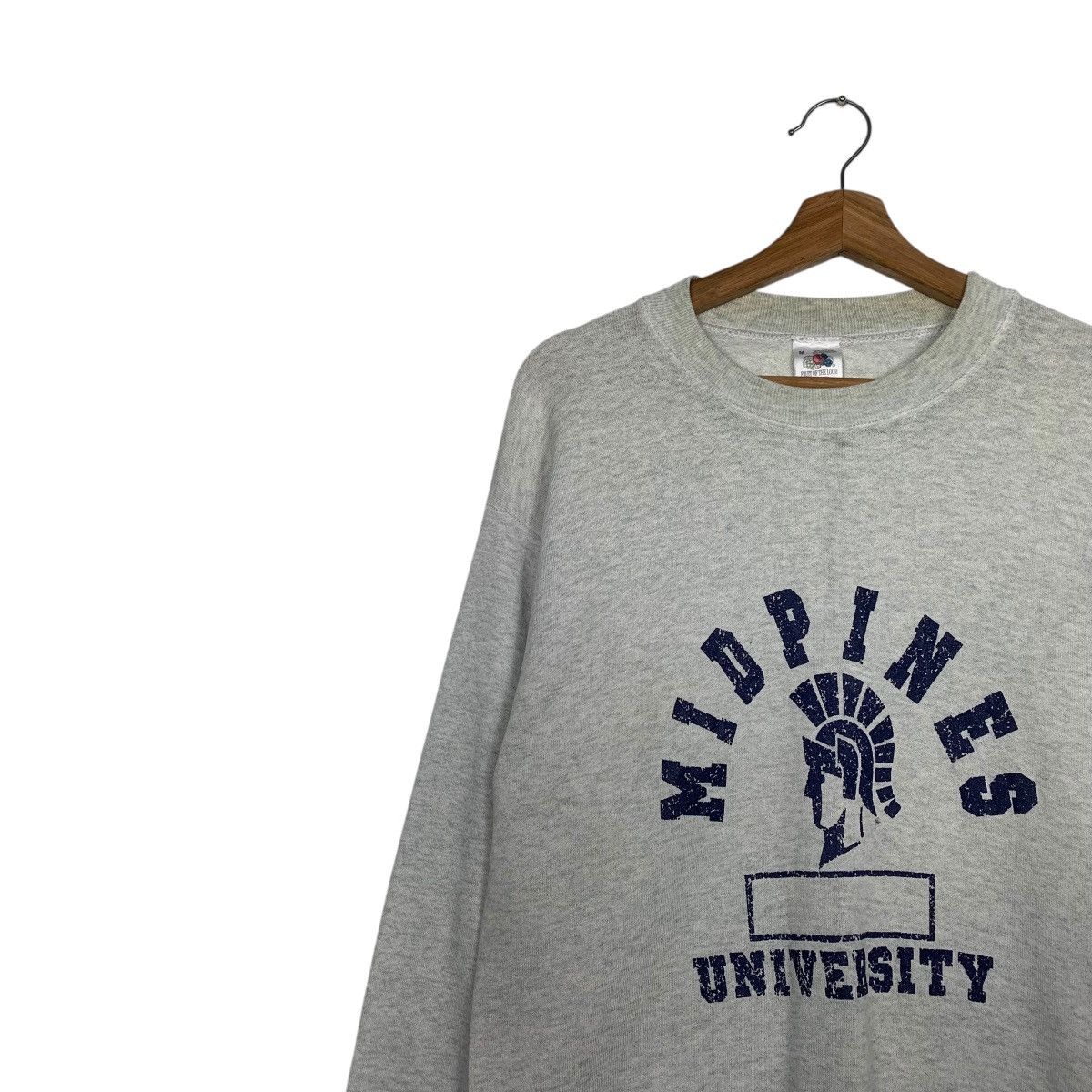 Vintage Vintage 80s Midpines University Crewneck Sweatshirt Size US M / EU 48-50 / 2 - 6 Thumbnail