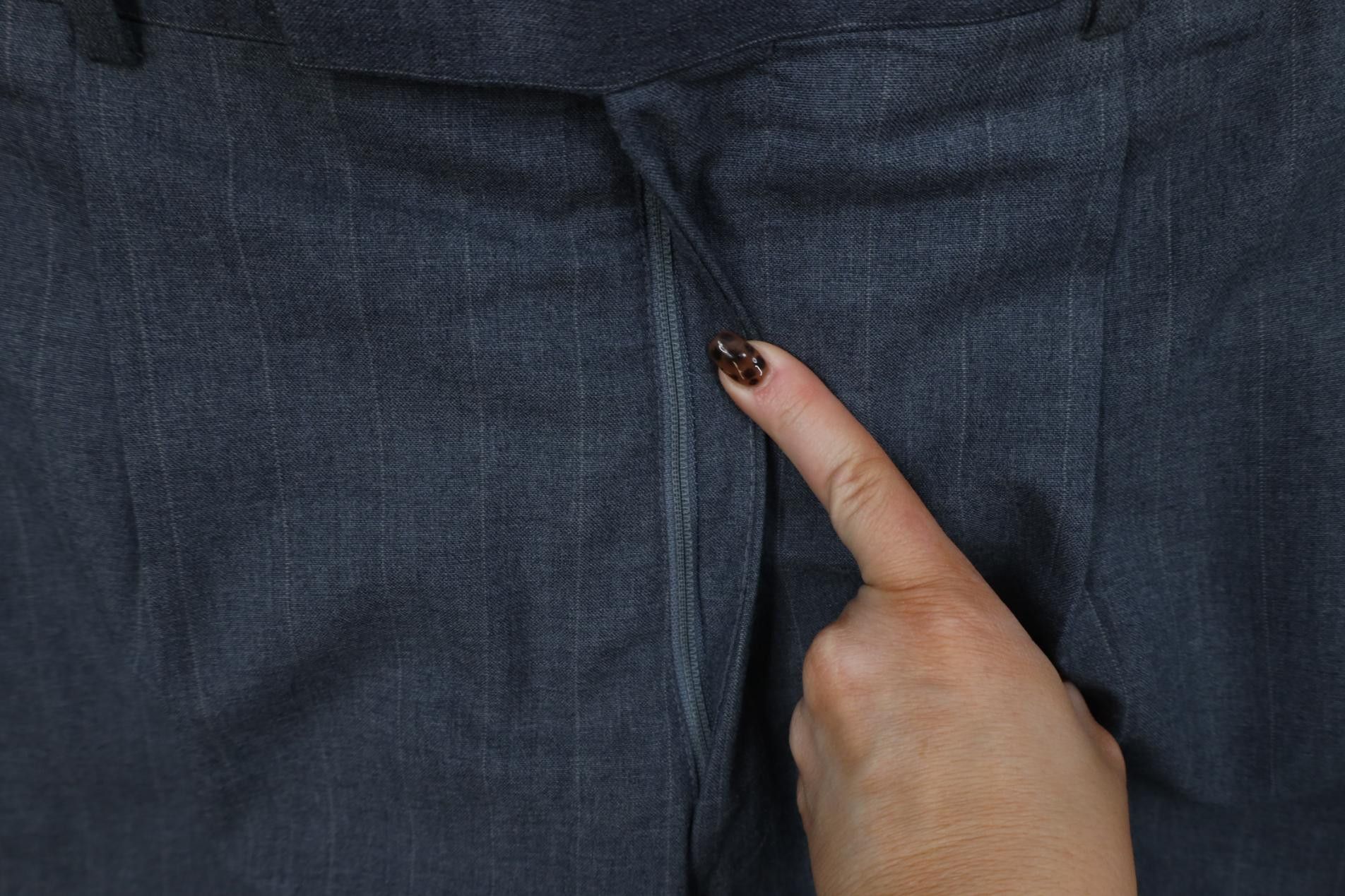 Vintage Vintage 70s Streetwear Knit Striped Wide Leg Chino Pants Size US 36 / EU 52 - 5 Thumbnail