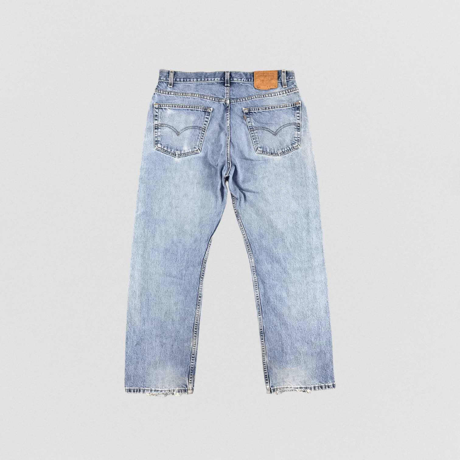Levi's × Vintage Vintage 90s Light Wash Levis 505 Jeans-JM1874 Size US 38 / EU 54 - 2 Thumbnail