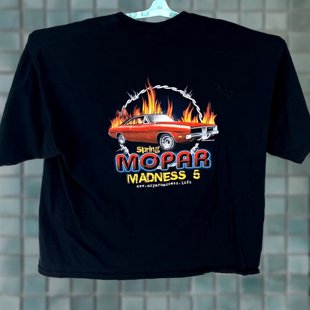 Gildan Gildan Men T-Shirt Black 3XL 2007 TMC Virginia Mopar Motorsports Park Graphic Print Short Sleeve Crew Neck Classic Vintage No Size US XXL / EU 58 / 5 - 1 Thumbnail